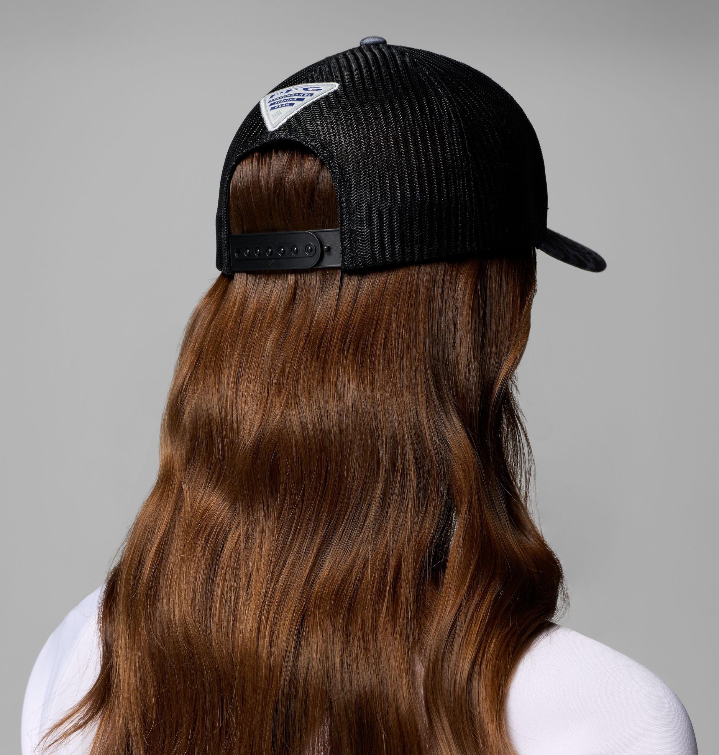 pfg camo snap back baseball cap