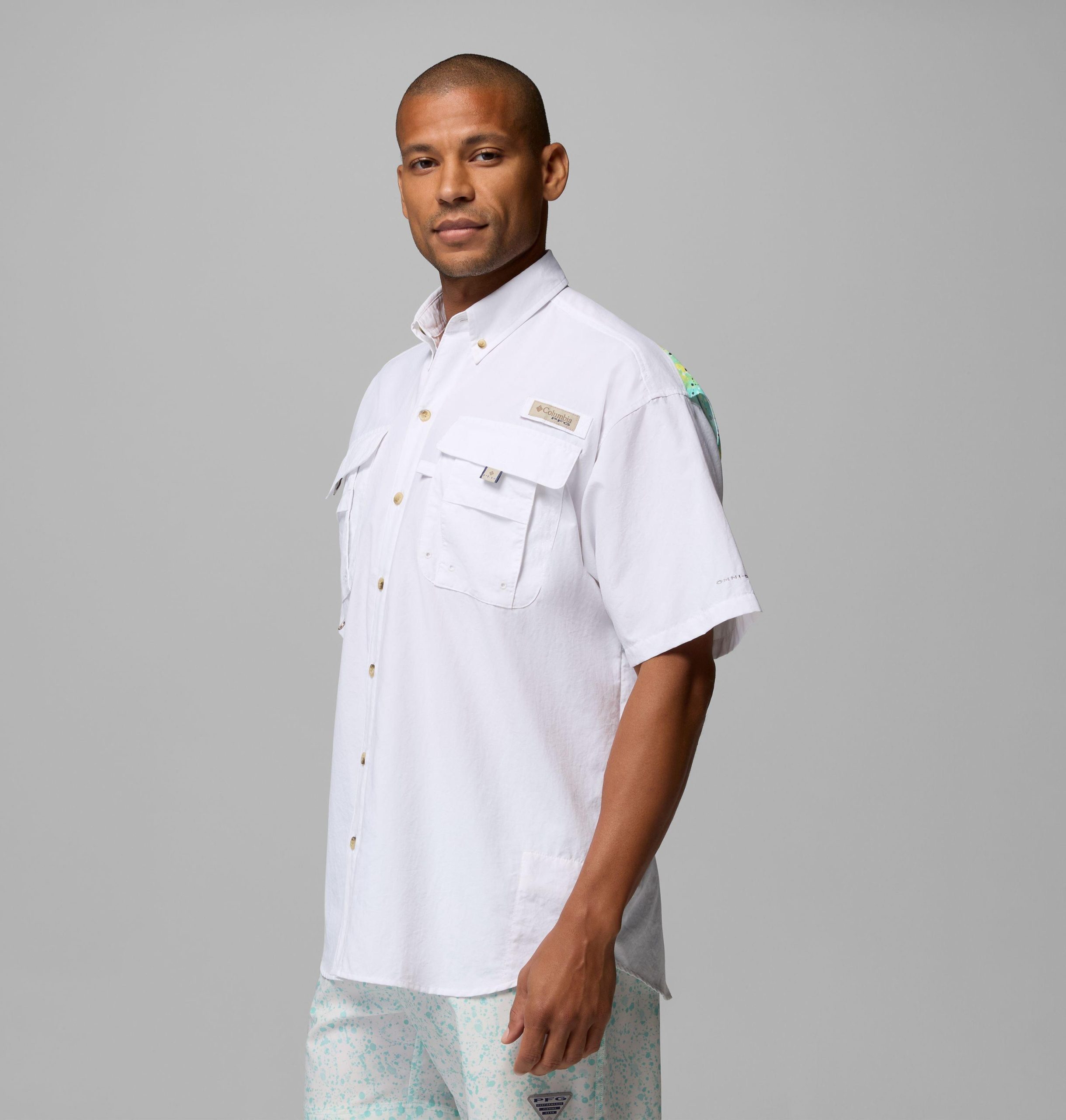 herenshirt met korte mouwen van super bahama ii x bentley