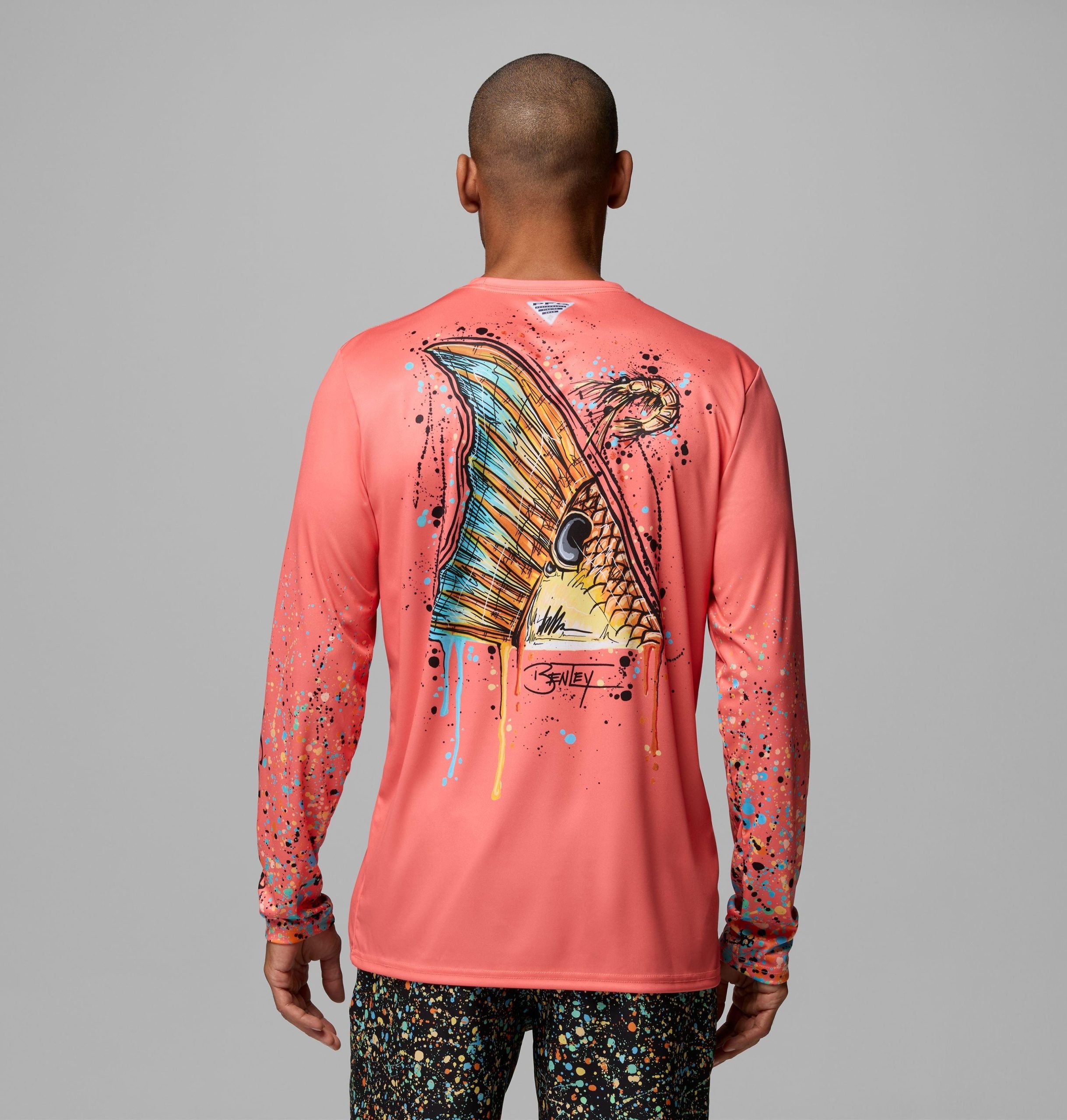 terminal tackle pfg x bentley herenshirt met lange mouwen