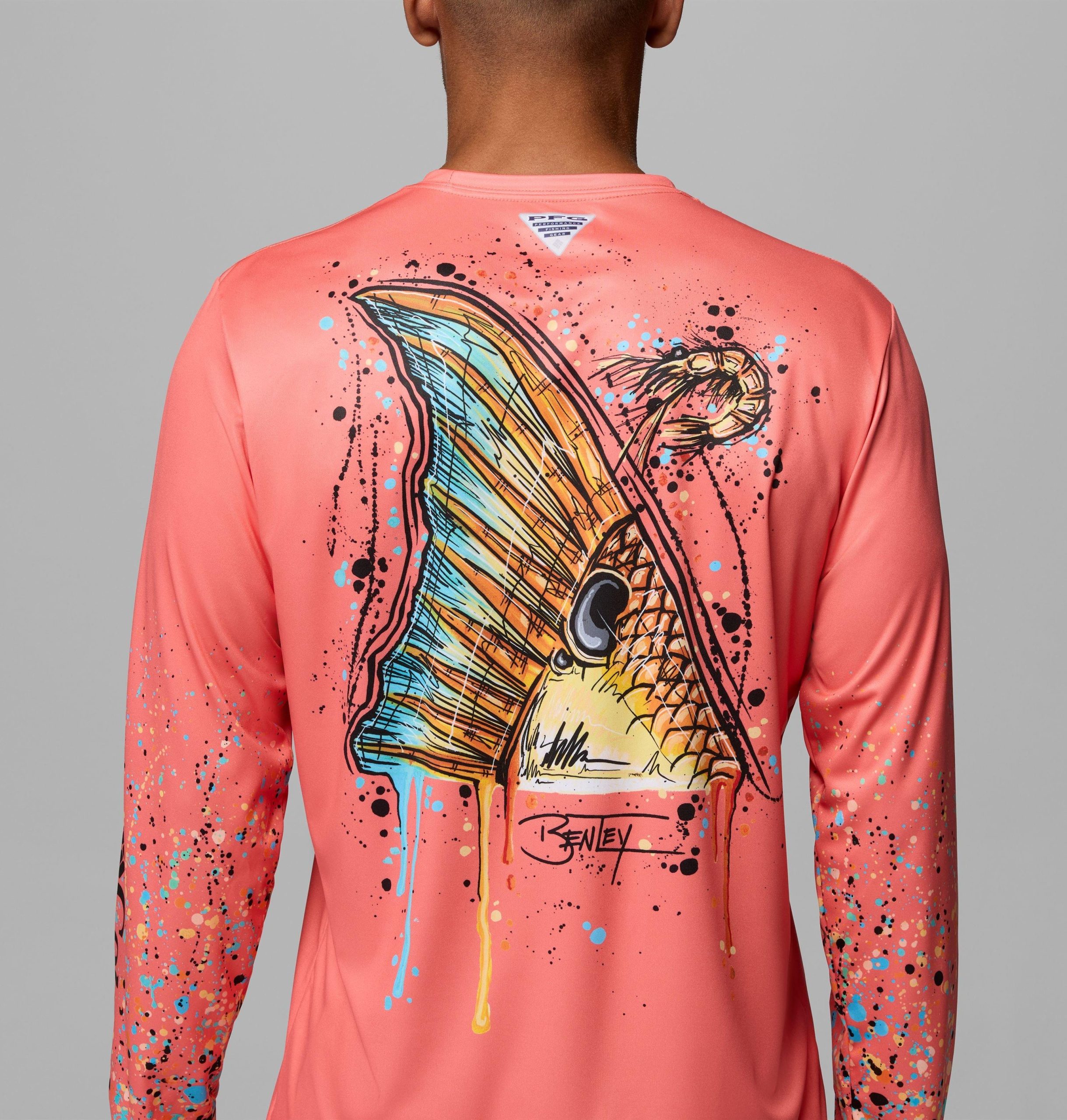 terminal tackle pfg x bentley herenshirt met lange mouwen