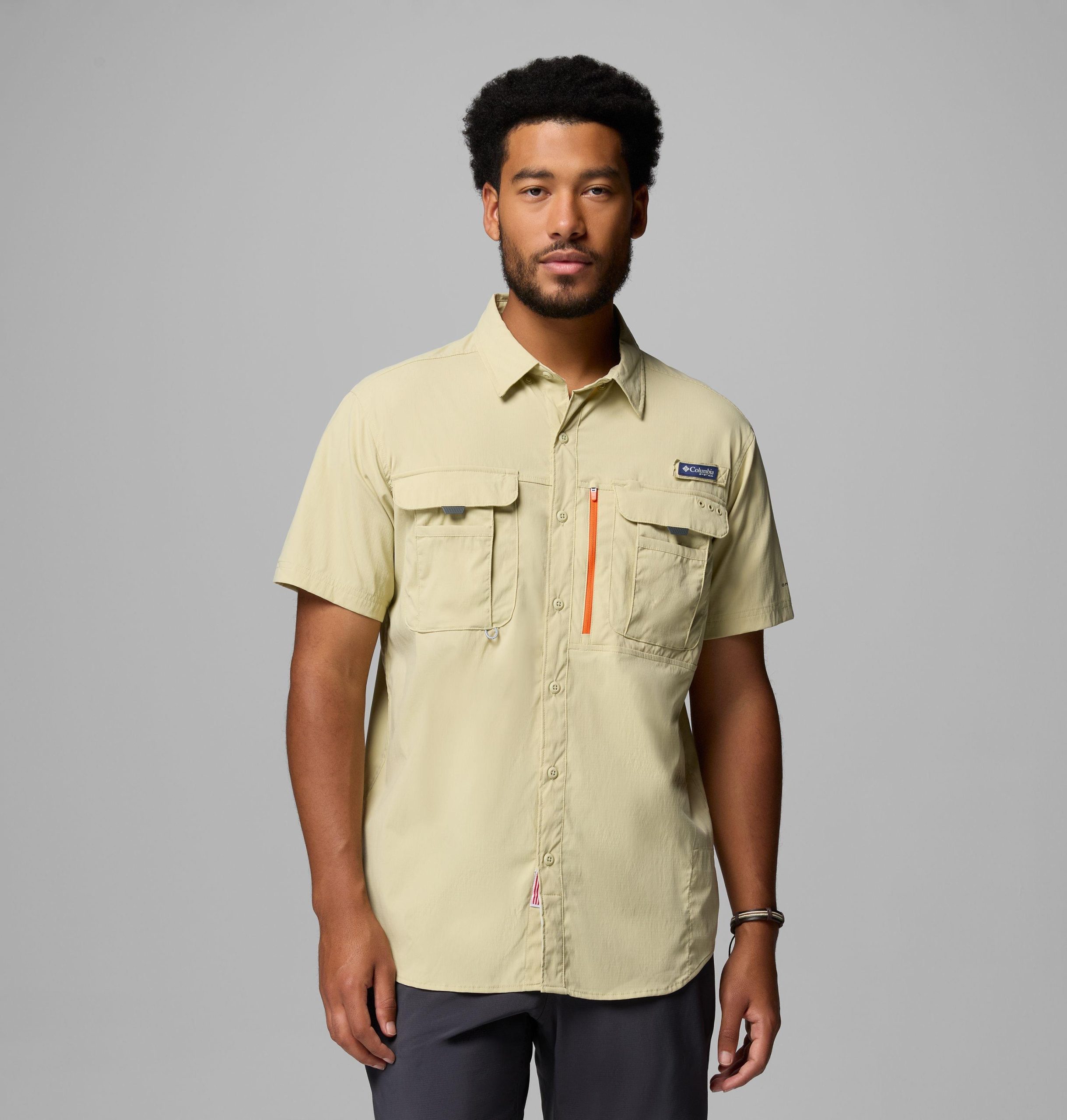 heren pfg bahama elite t-shirt met korte mouwen