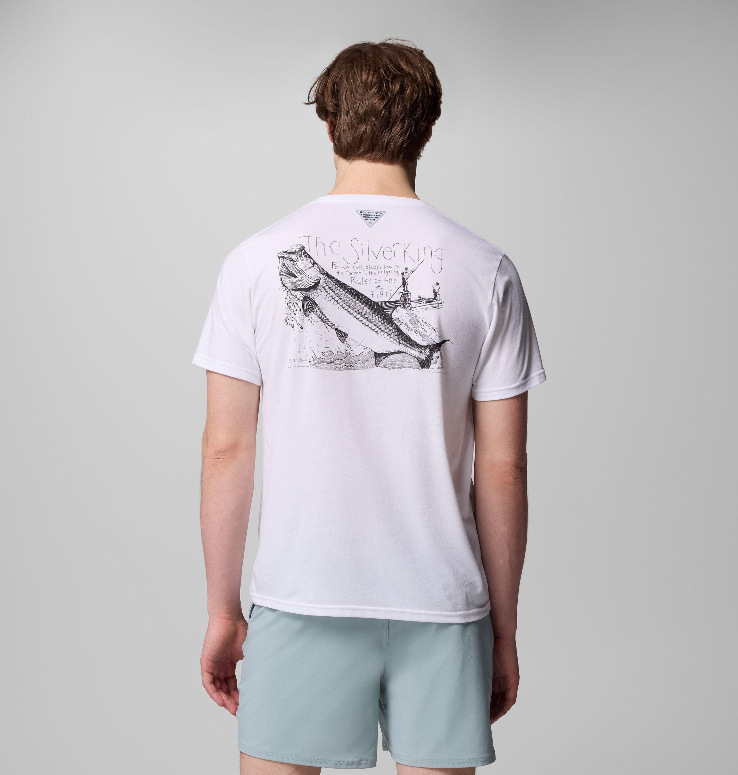 heren pfg x paul puckett t-shirt met korte mouwen