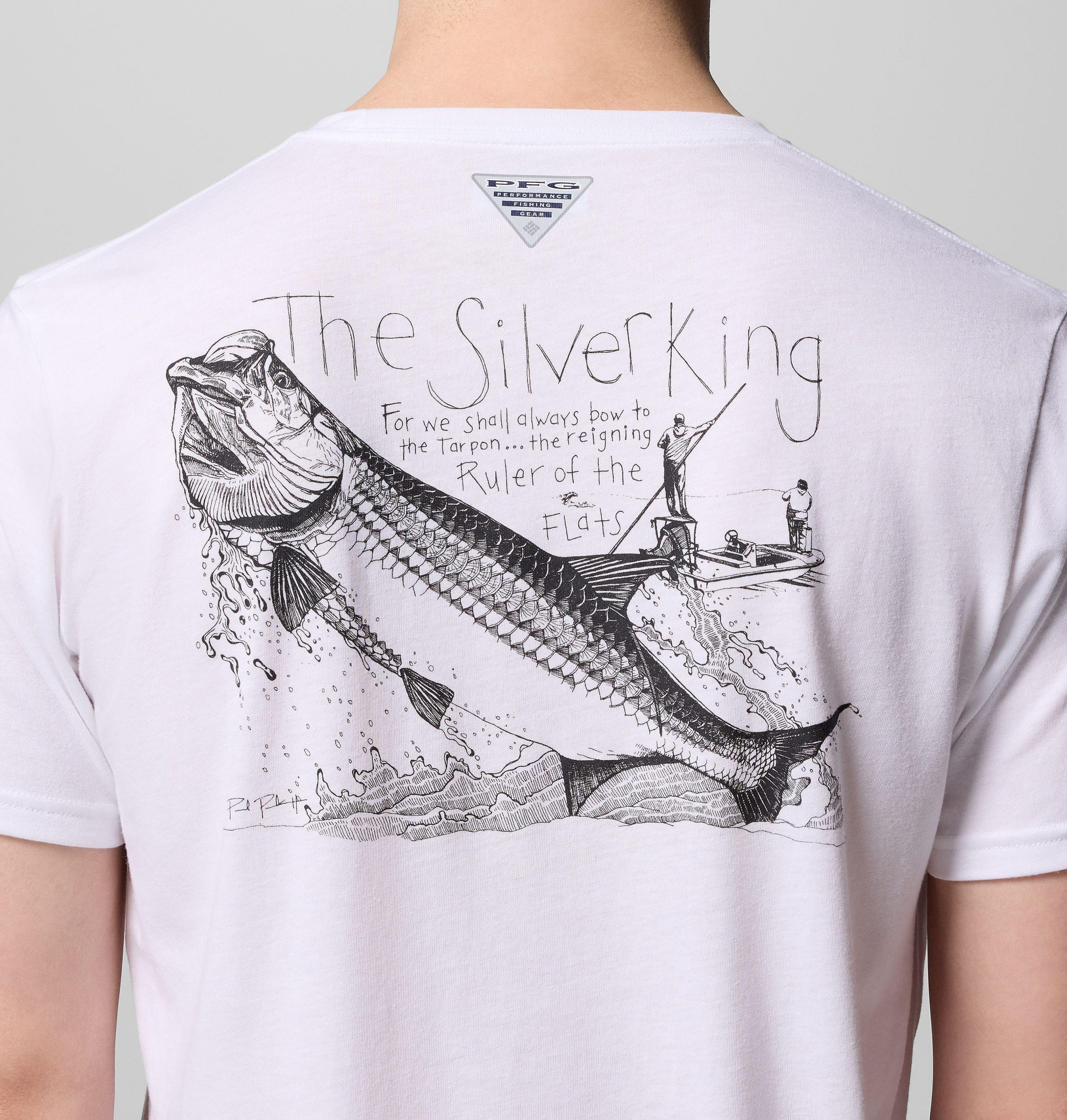 heren pfg x paul puckett t-shirt met korte mouwen