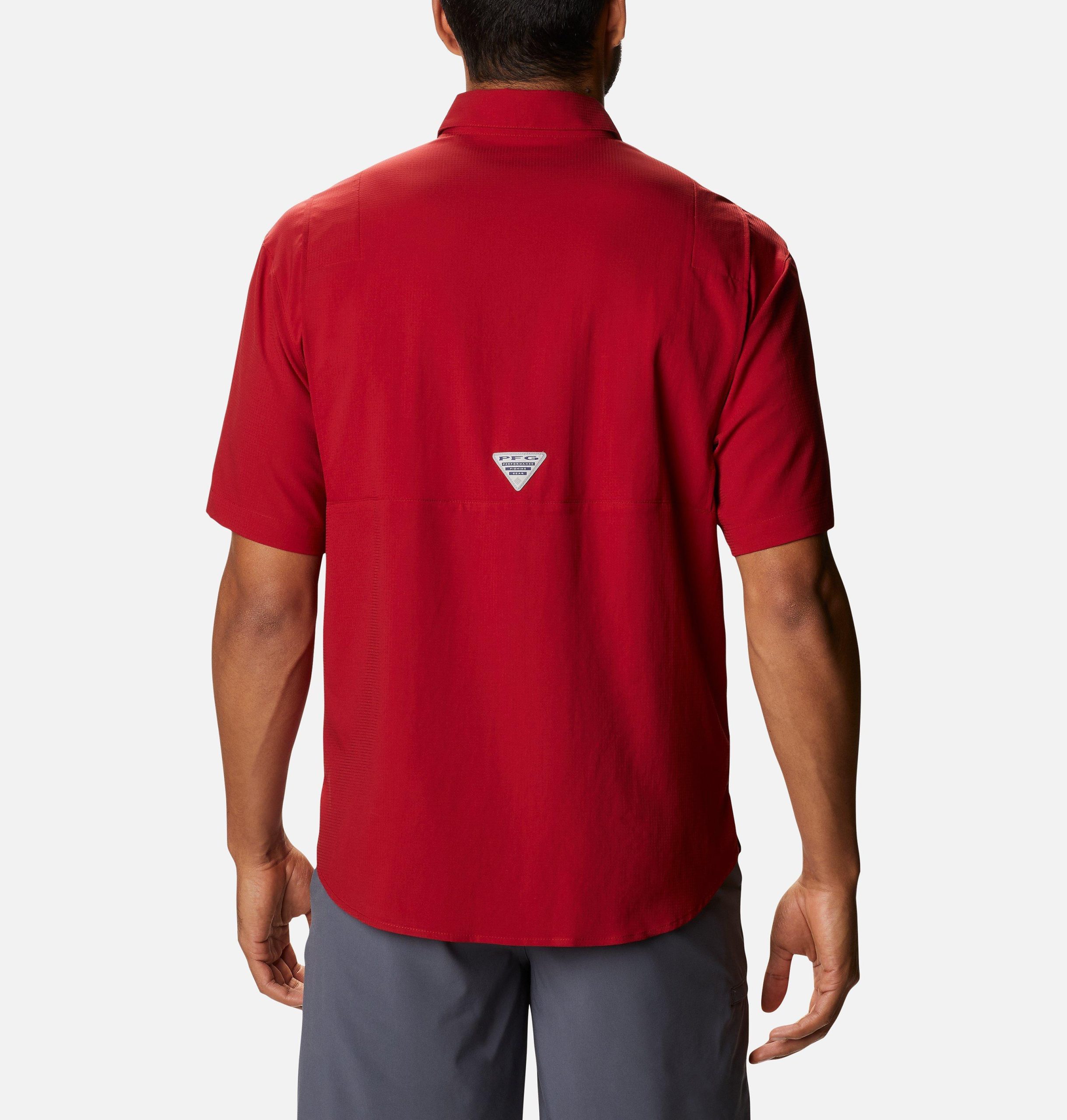 heren pfg tamiami shirt met korte mouwen - oklahoma