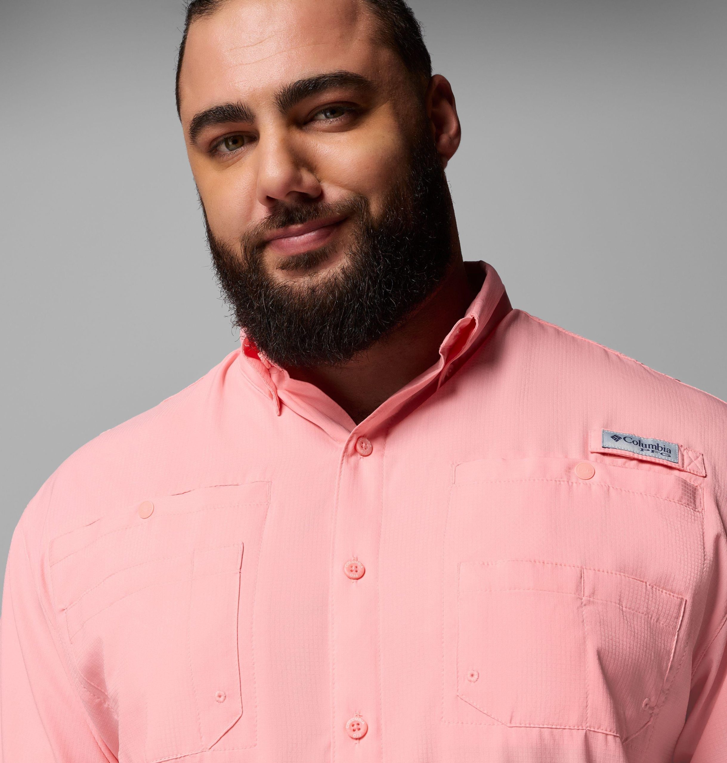 heren pfg tamiami ii t-shirt met korte mouwen - grote maten