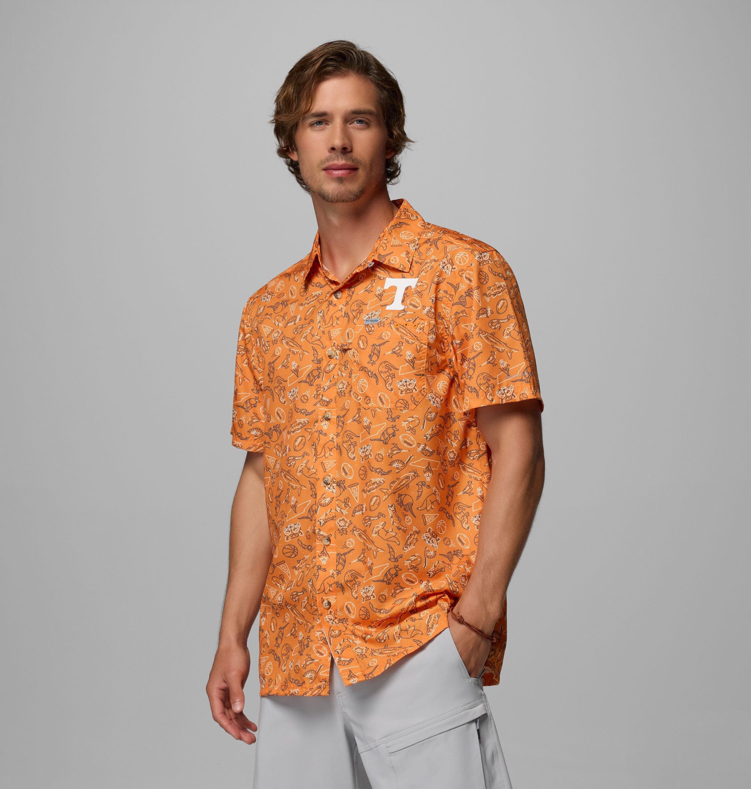 heren pfg super slack tide shirt - tennessee