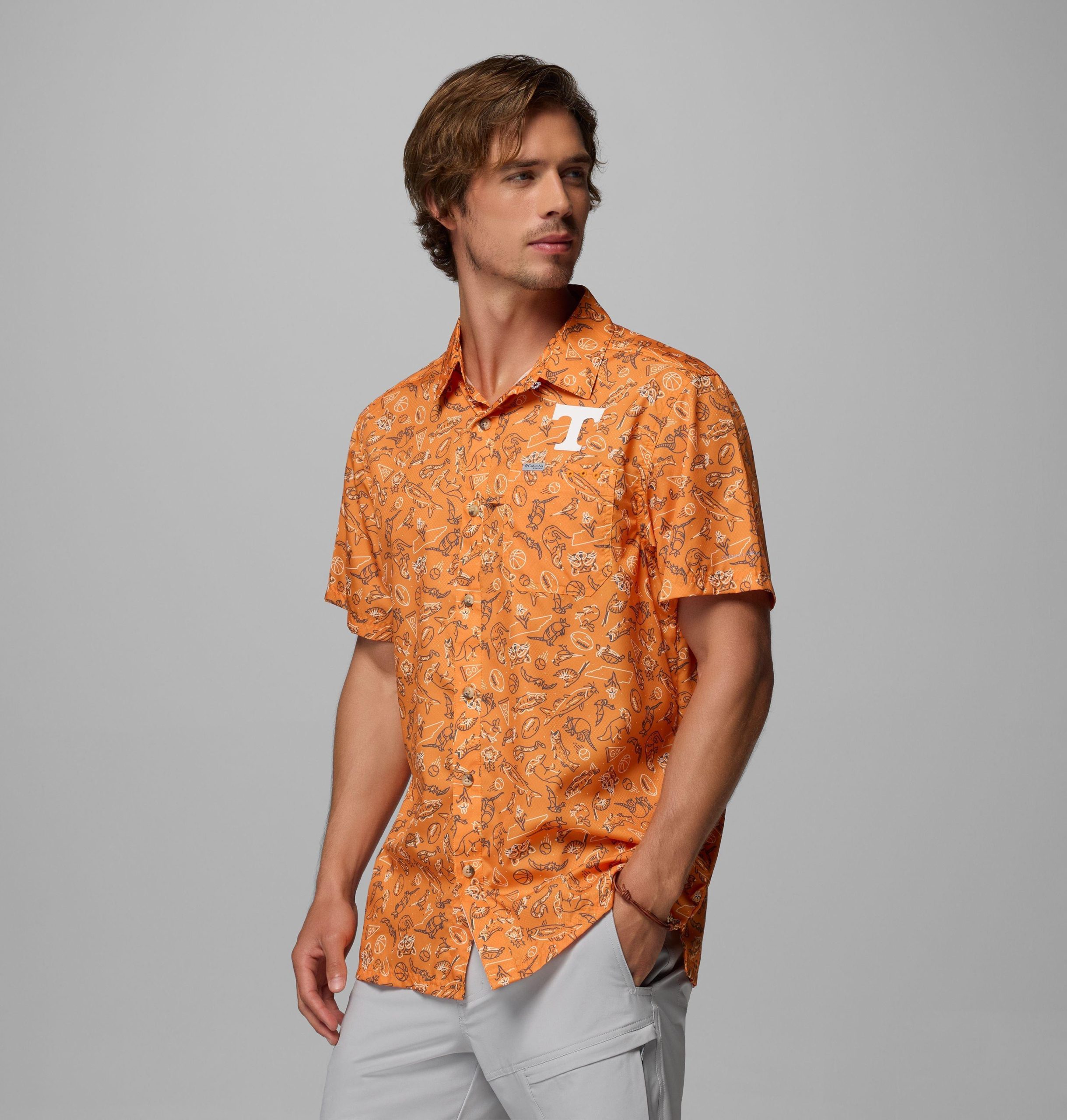 heren pfg super slack tide shirt - tennessee