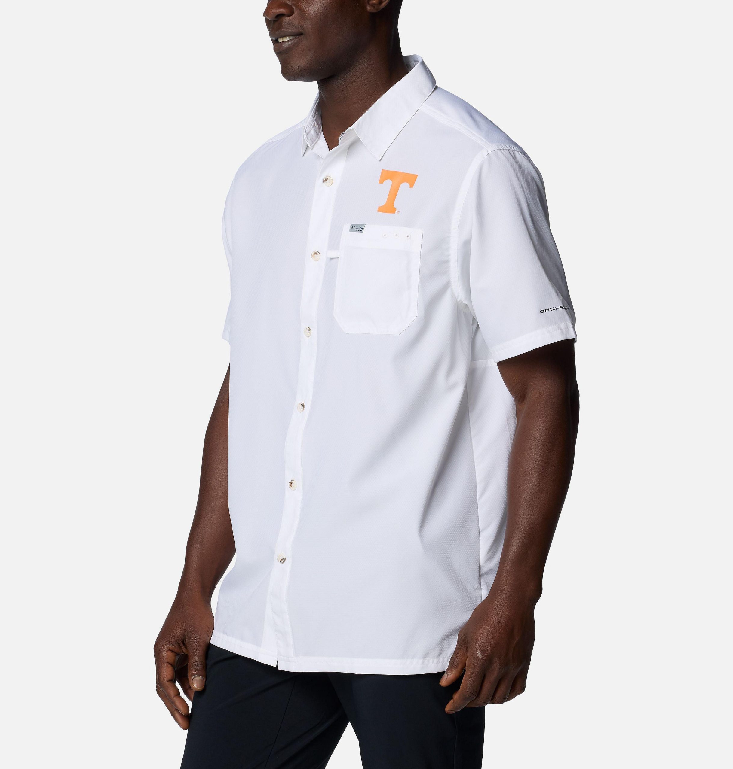 heren pfg slack tide camp shirt - tennessee