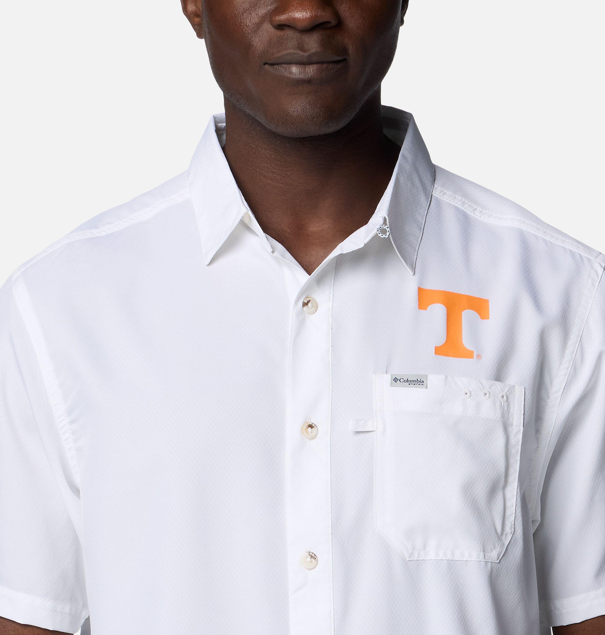 heren pfg slack tide camp shirt - tennessee