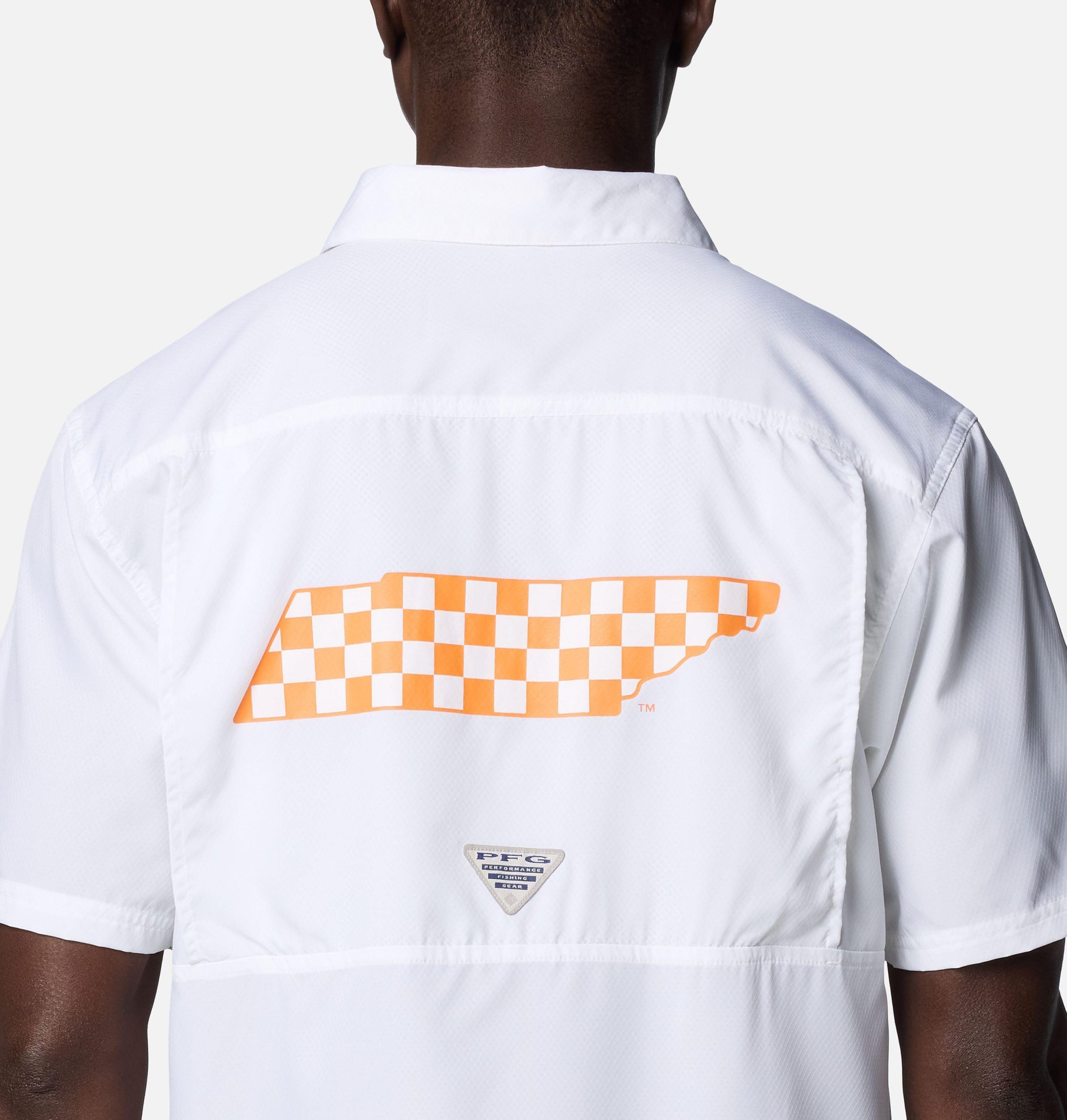 heren pfg slack tide camp shirt - tennessee
