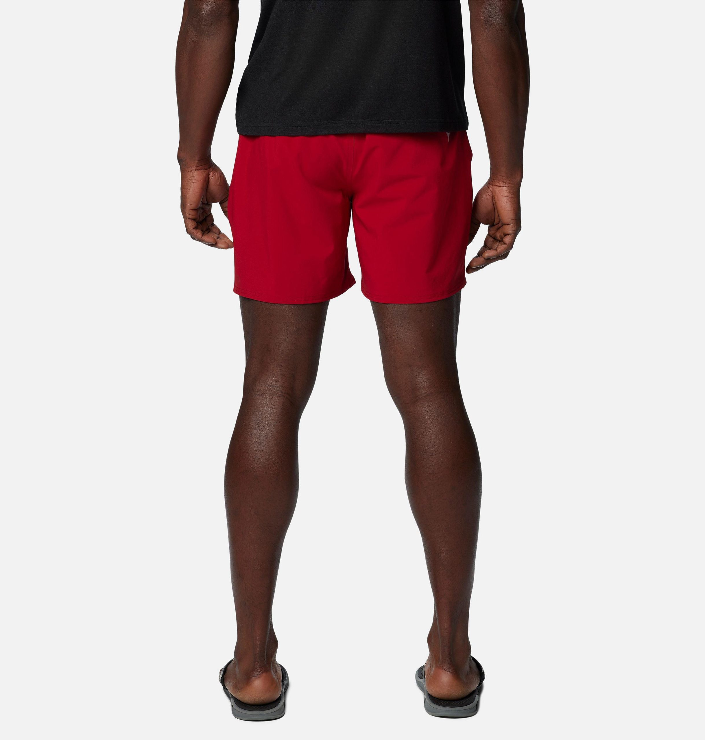 heren pfg terminal roamer stretch shorts - oklahoma