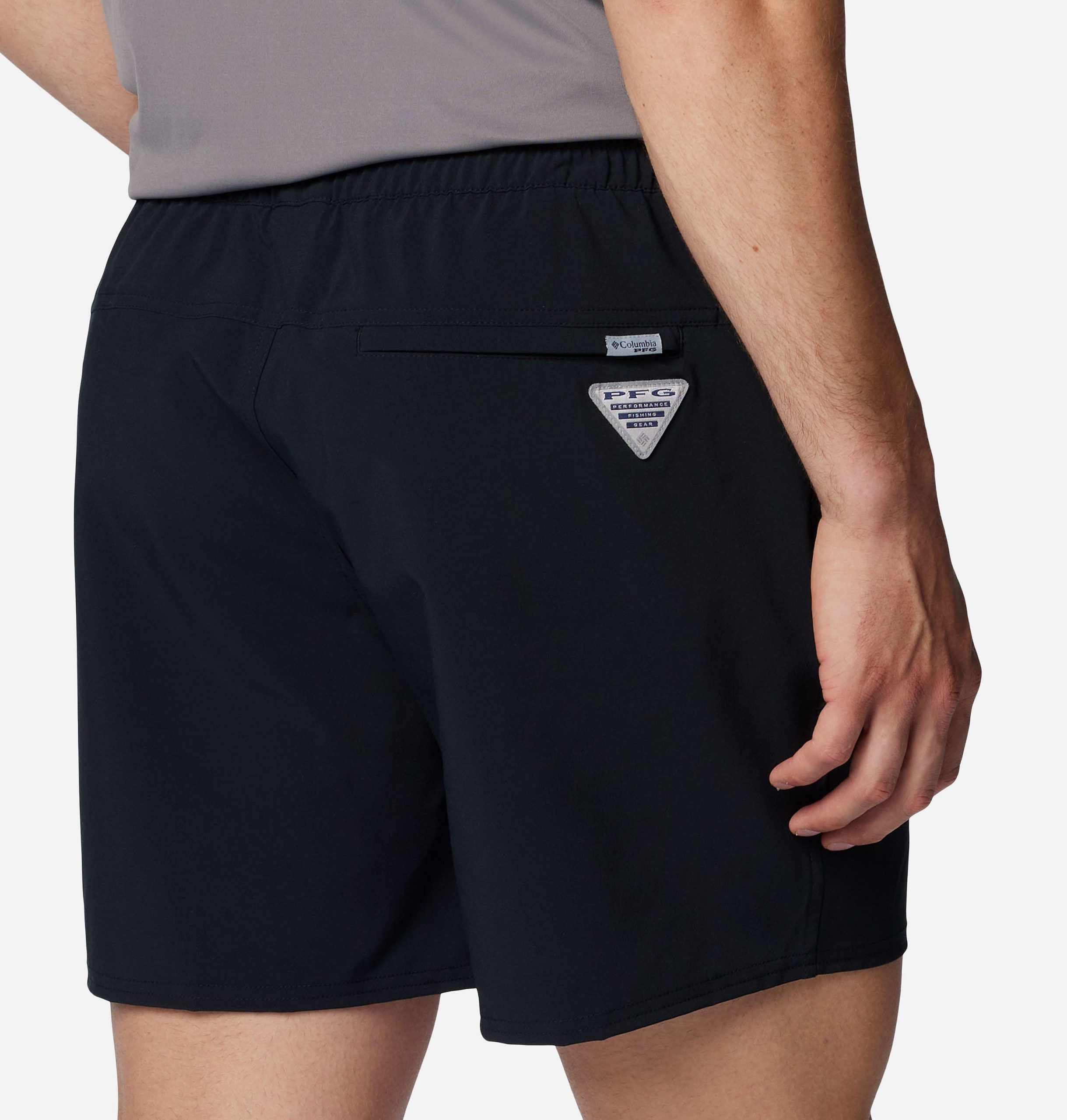 heren pfg terminal roamer stretch shorts - ohio state