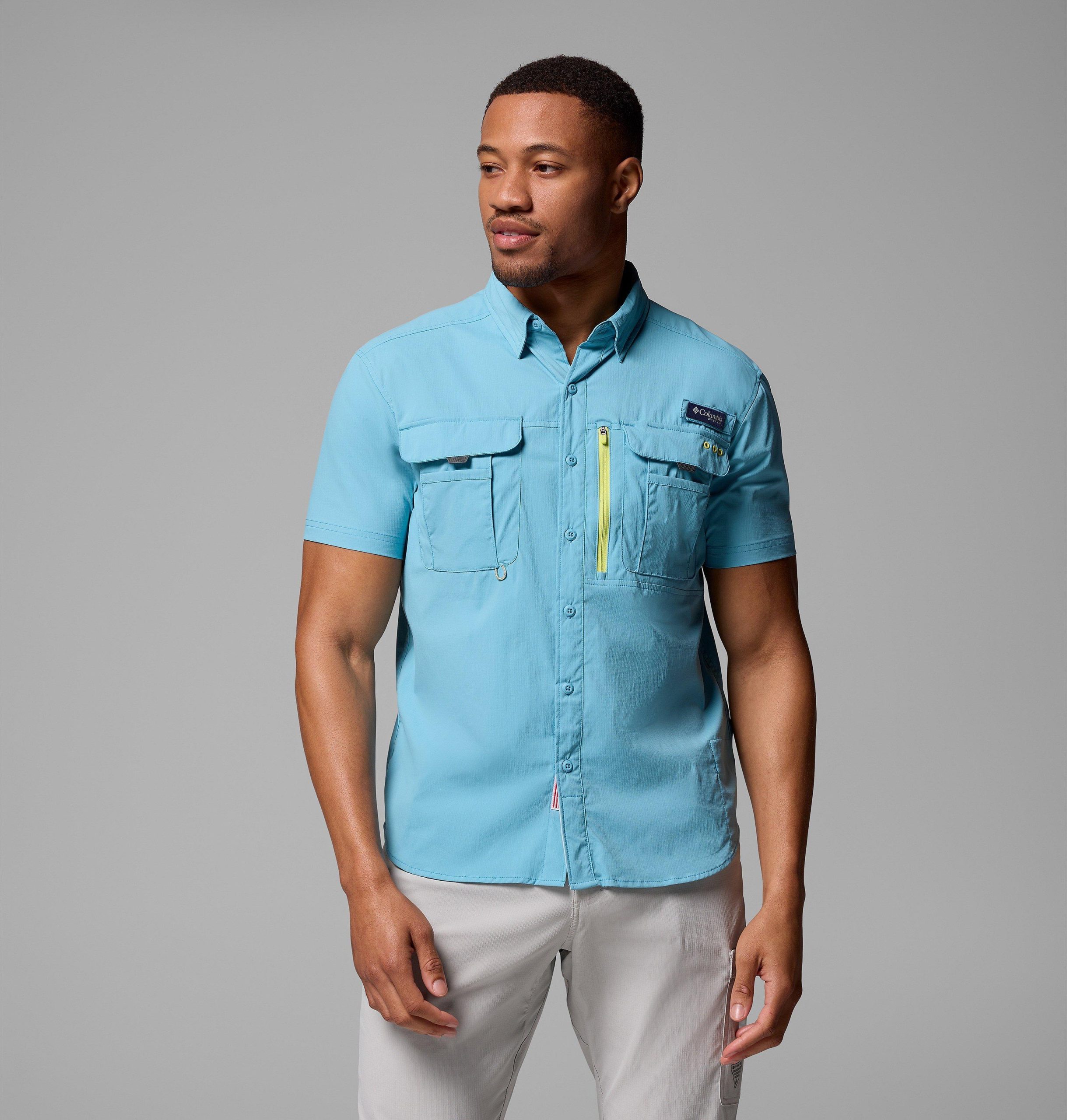 heren pfg bahama elite t-shirt met korte mouwen