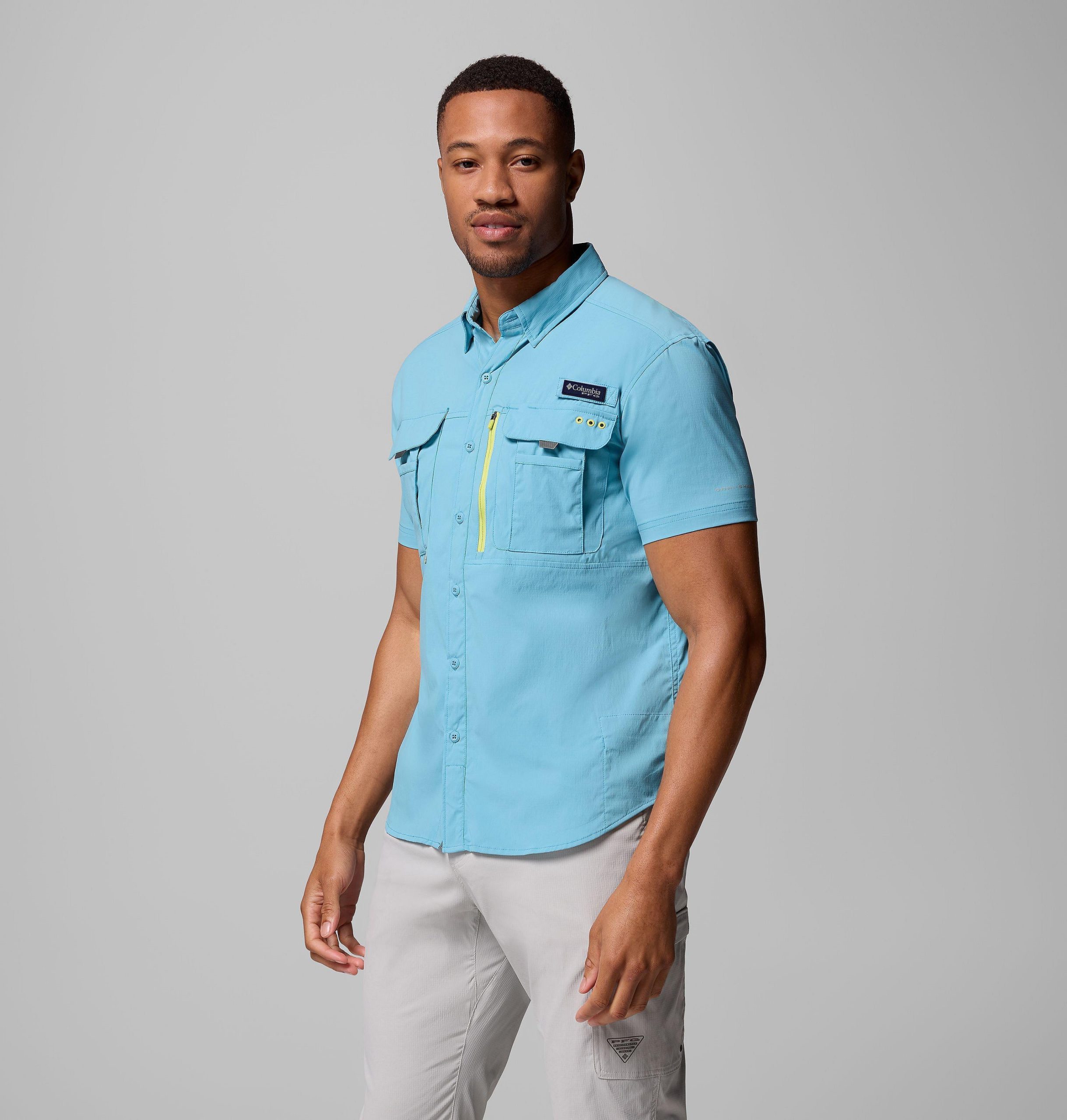 heren pfg bahama elite t-shirt met korte mouwen