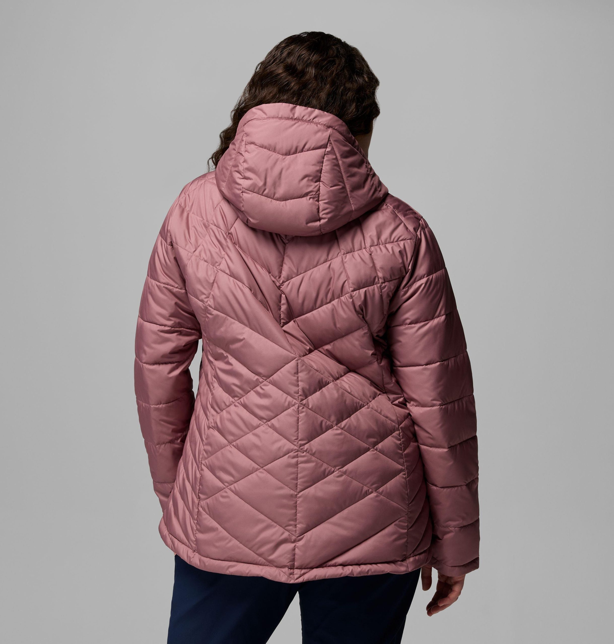 damesjas met capuchon heavyly - plus size