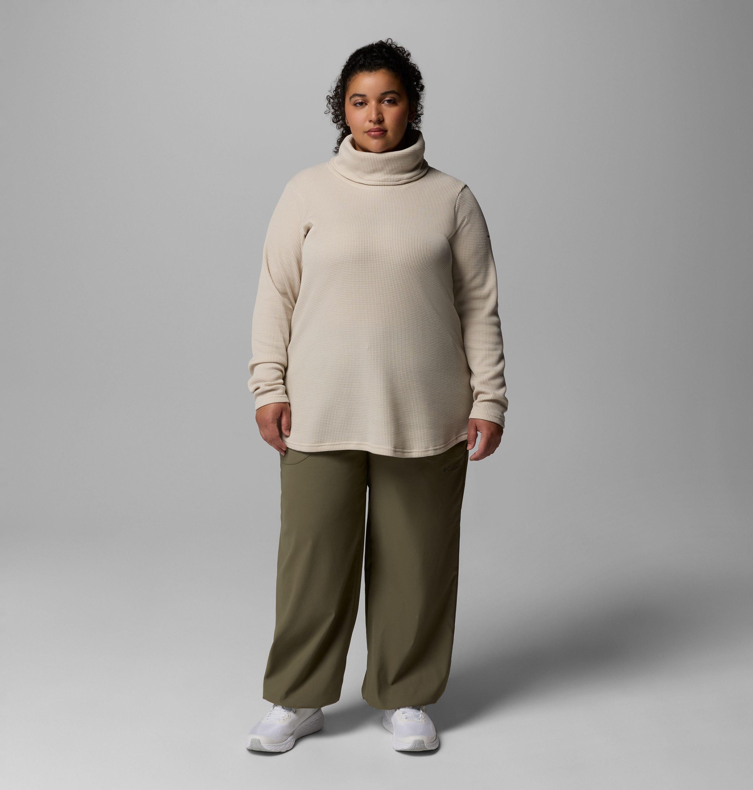 dames holly hideaway waffle coltrui - plus size
