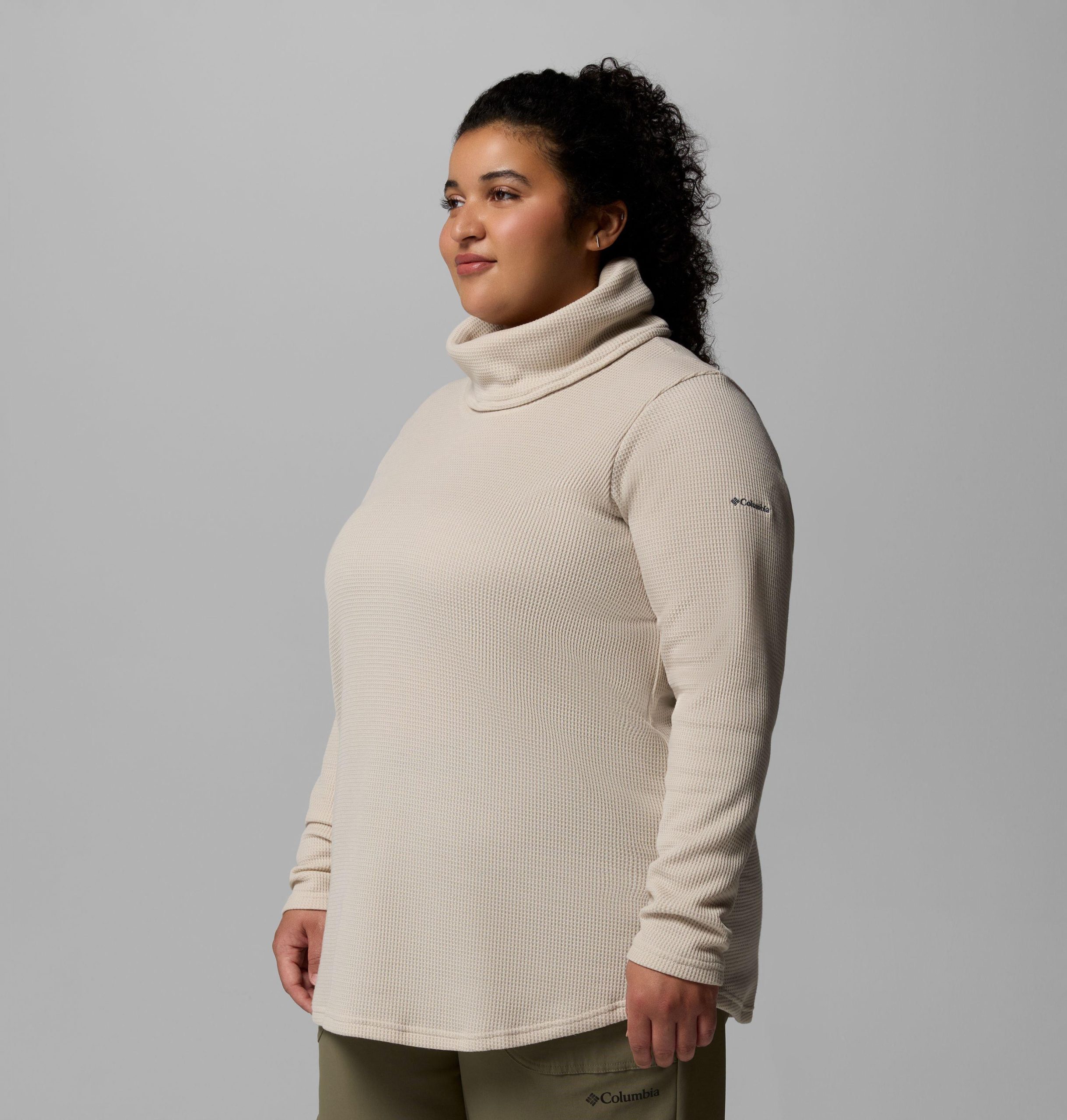 dames holly hideaway waffle coltrui - plus size