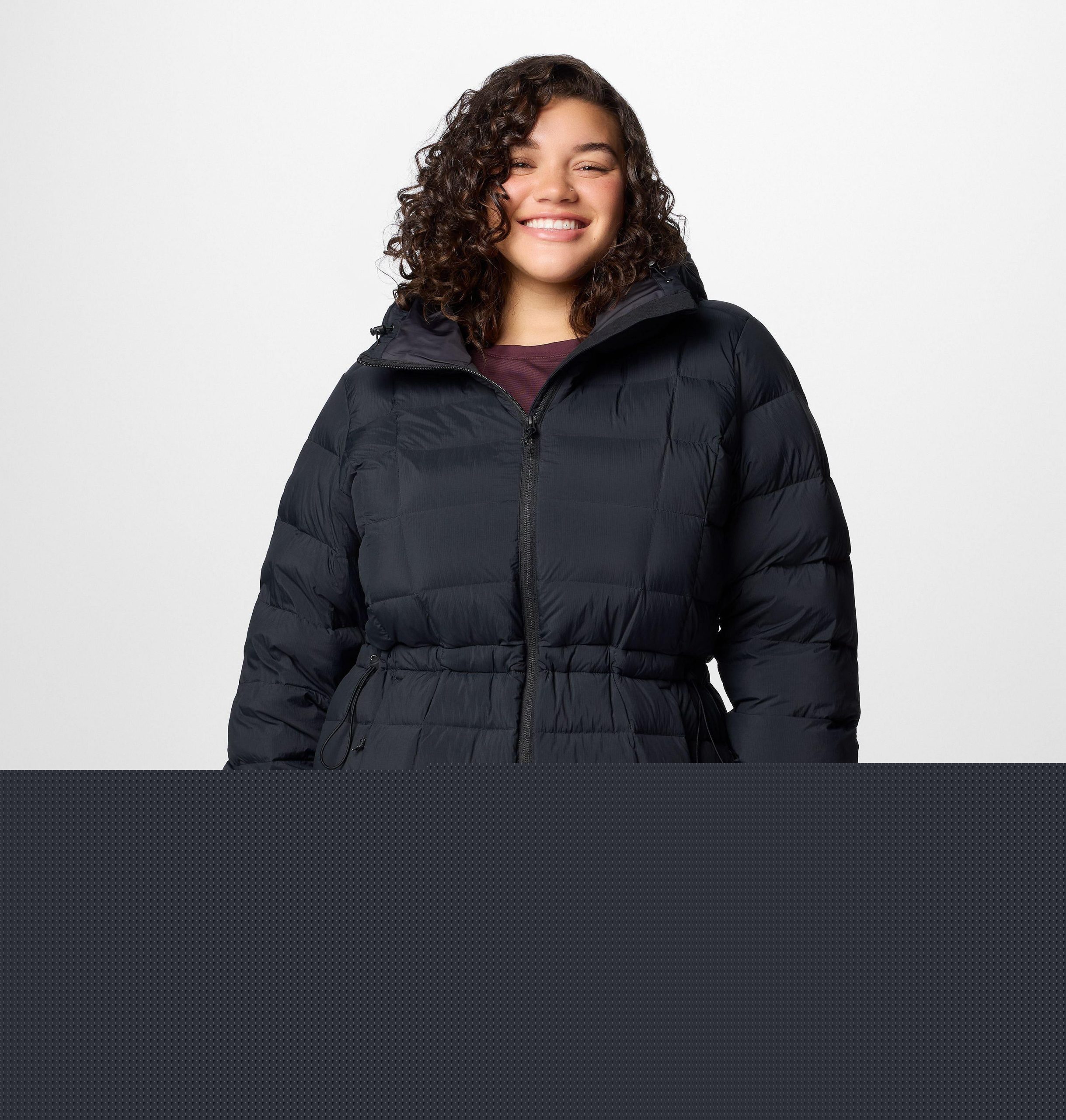 dames ardenwood mid down jacket - plus