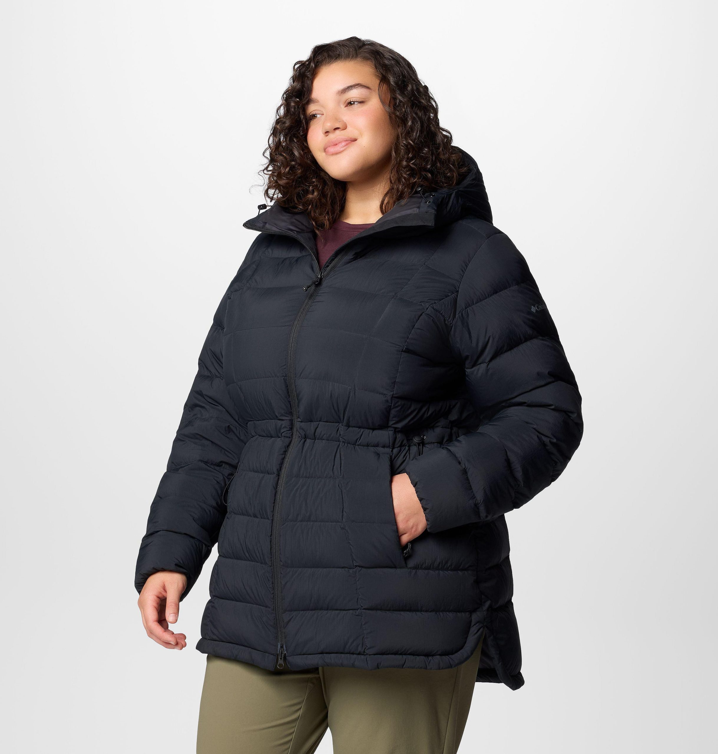 dames ardenwood mid down jacket - plus