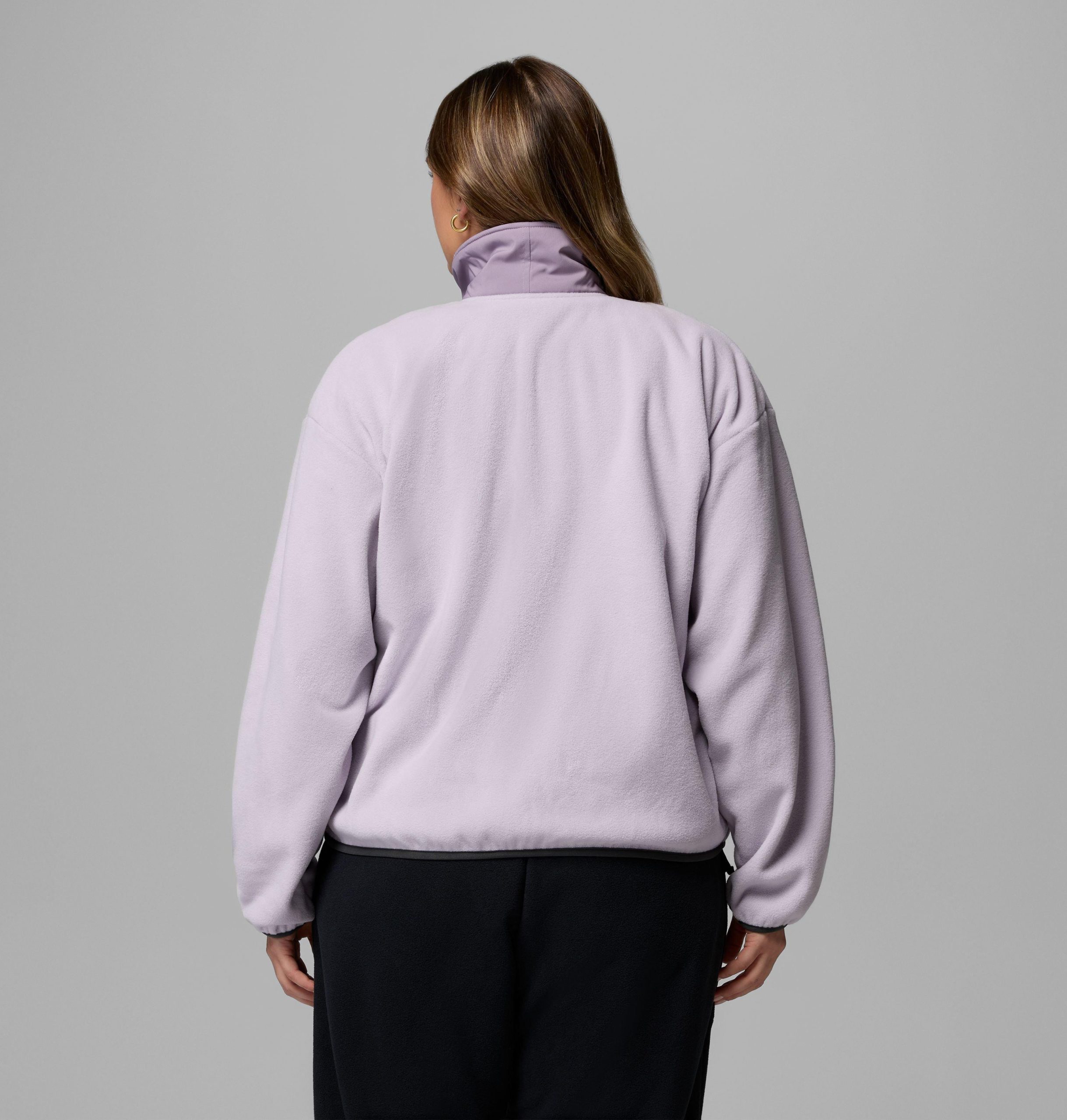 dames sequoia grove fleece met volledige ritssluiting - plus size