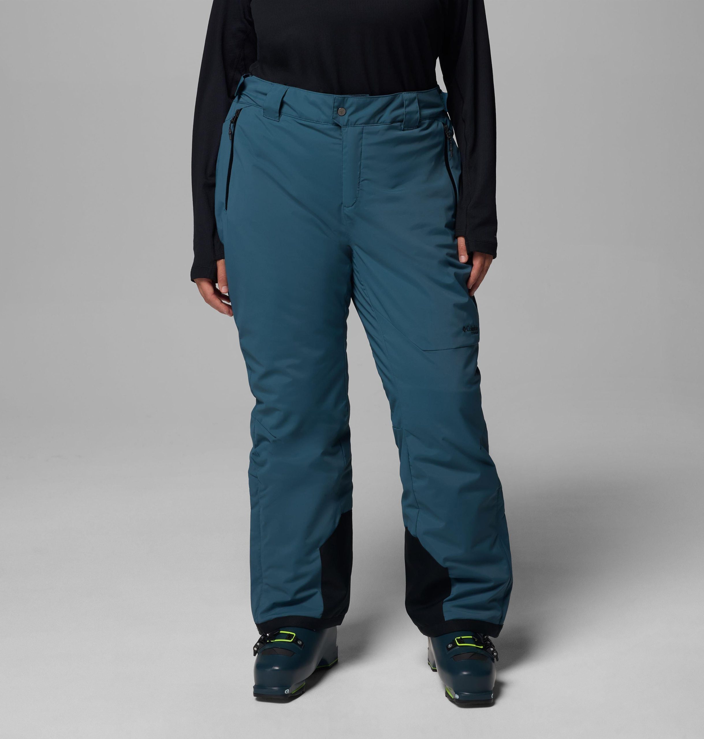 cirque bowl geïsoleerde broek voor dames - plus size