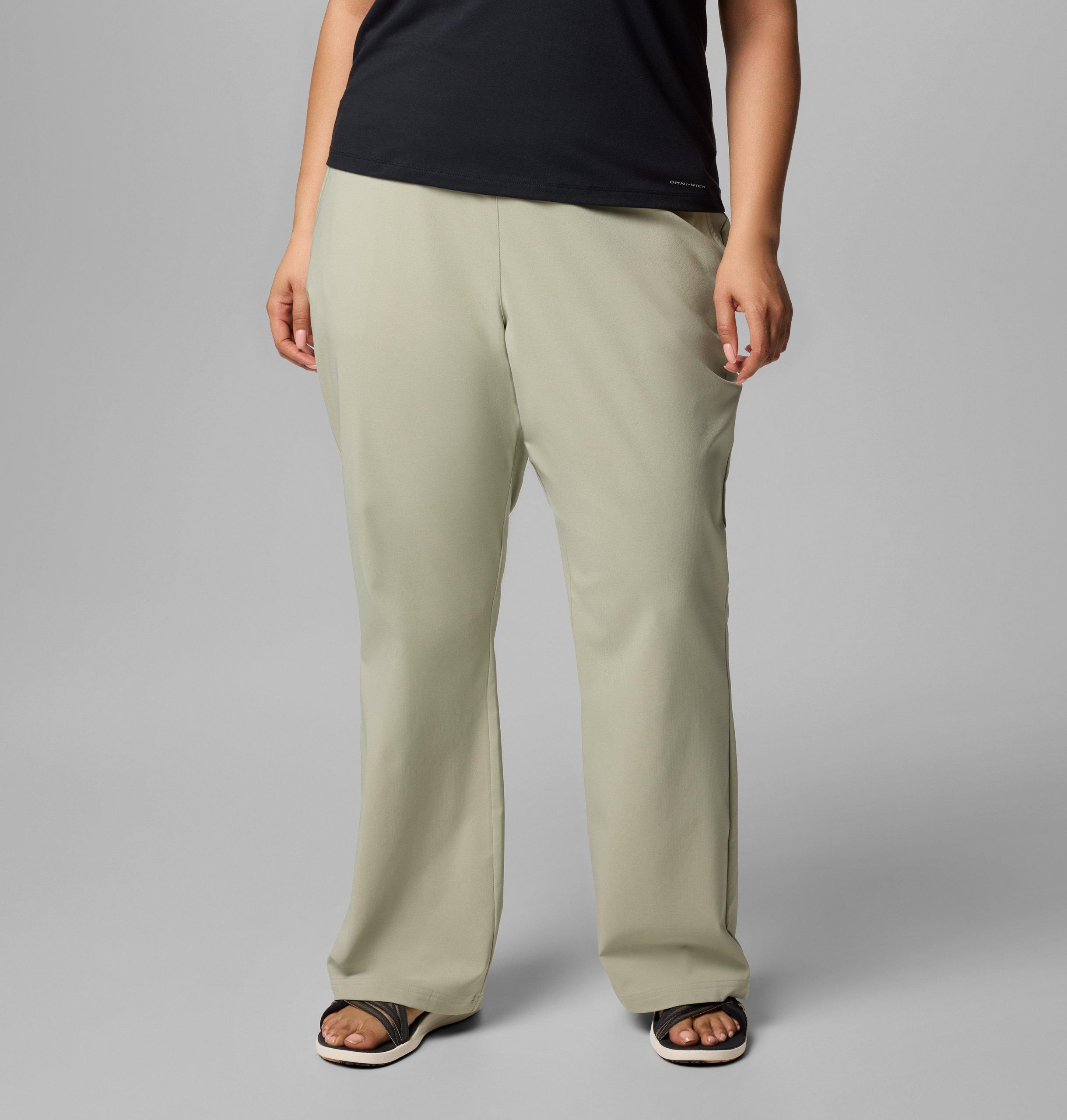 dames bootcut broek voor alle seizoenen - plus size