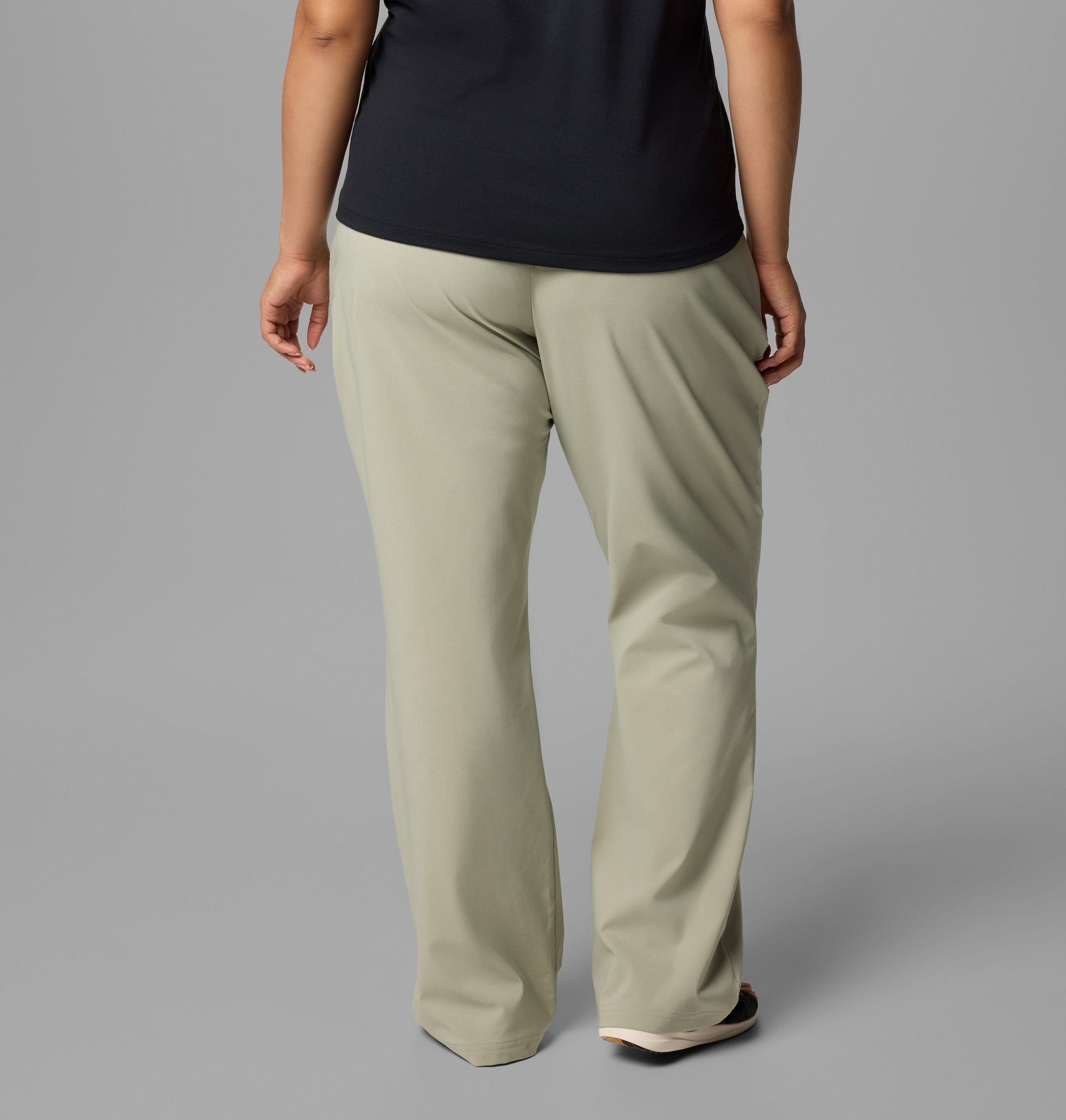 dames bootcut broek voor alle seizoenen - plus size