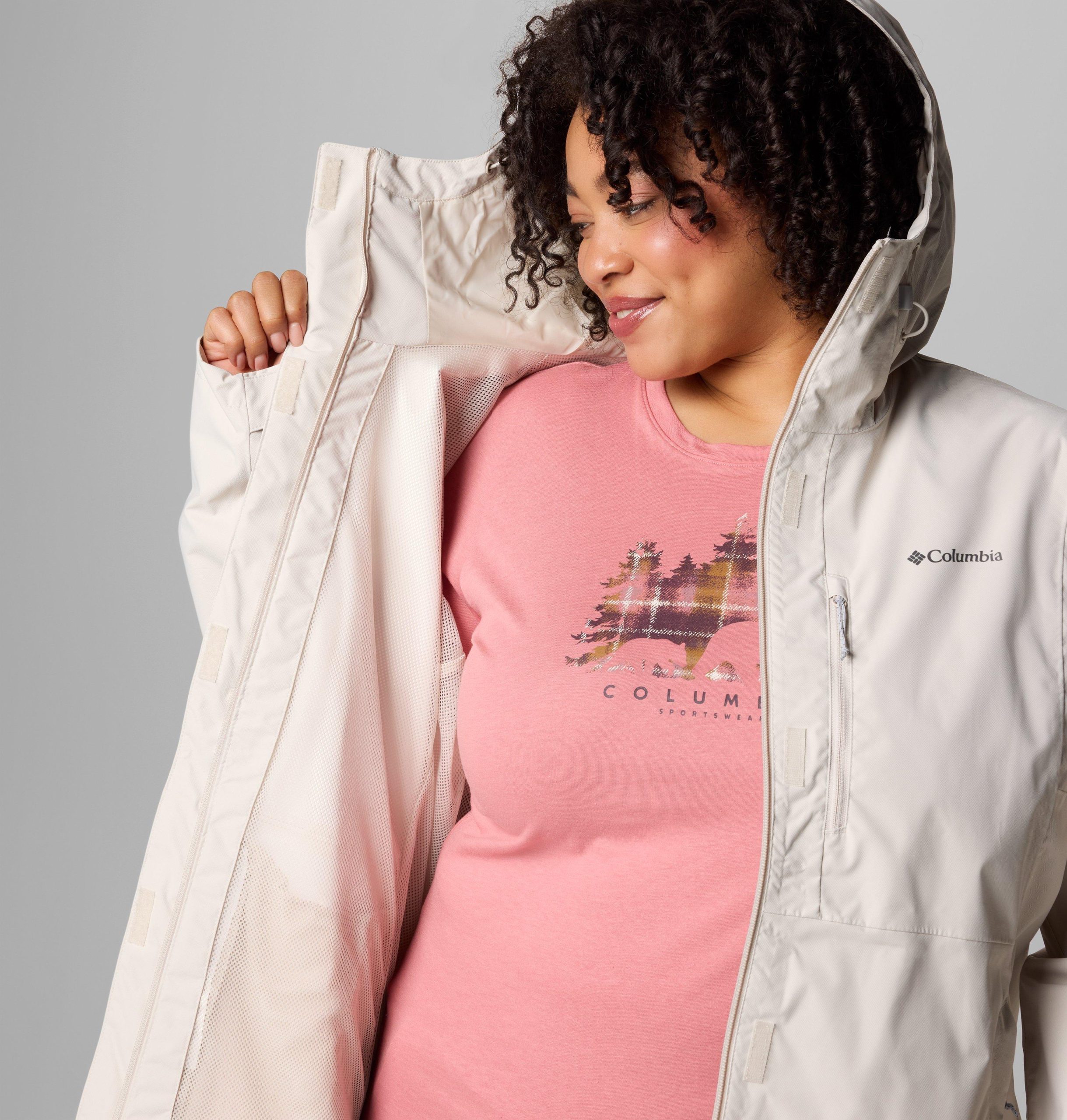 hikebound ii damesjas - plus size