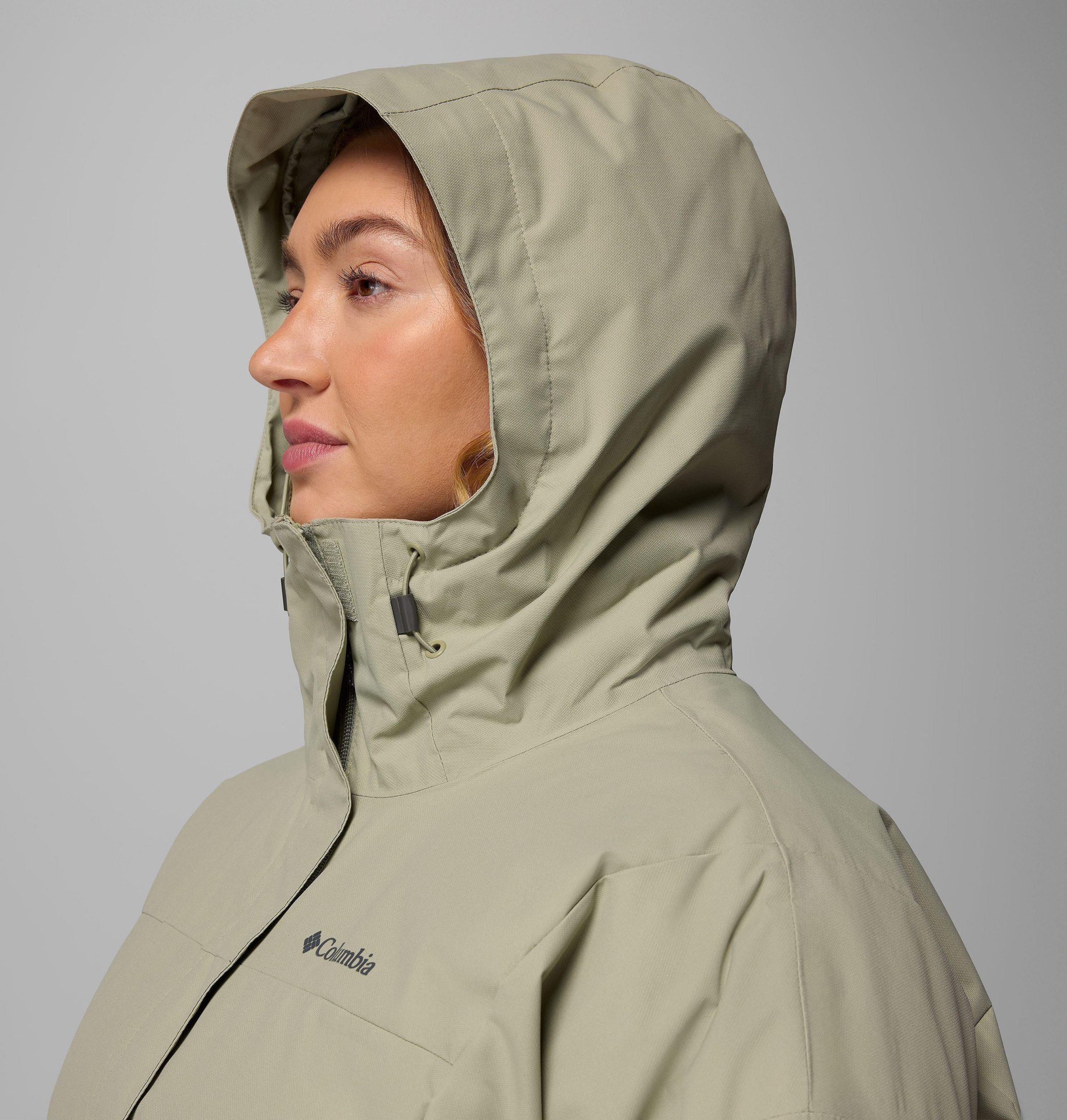 hikebound ii lange geïsoleerde damesjas - plus size
