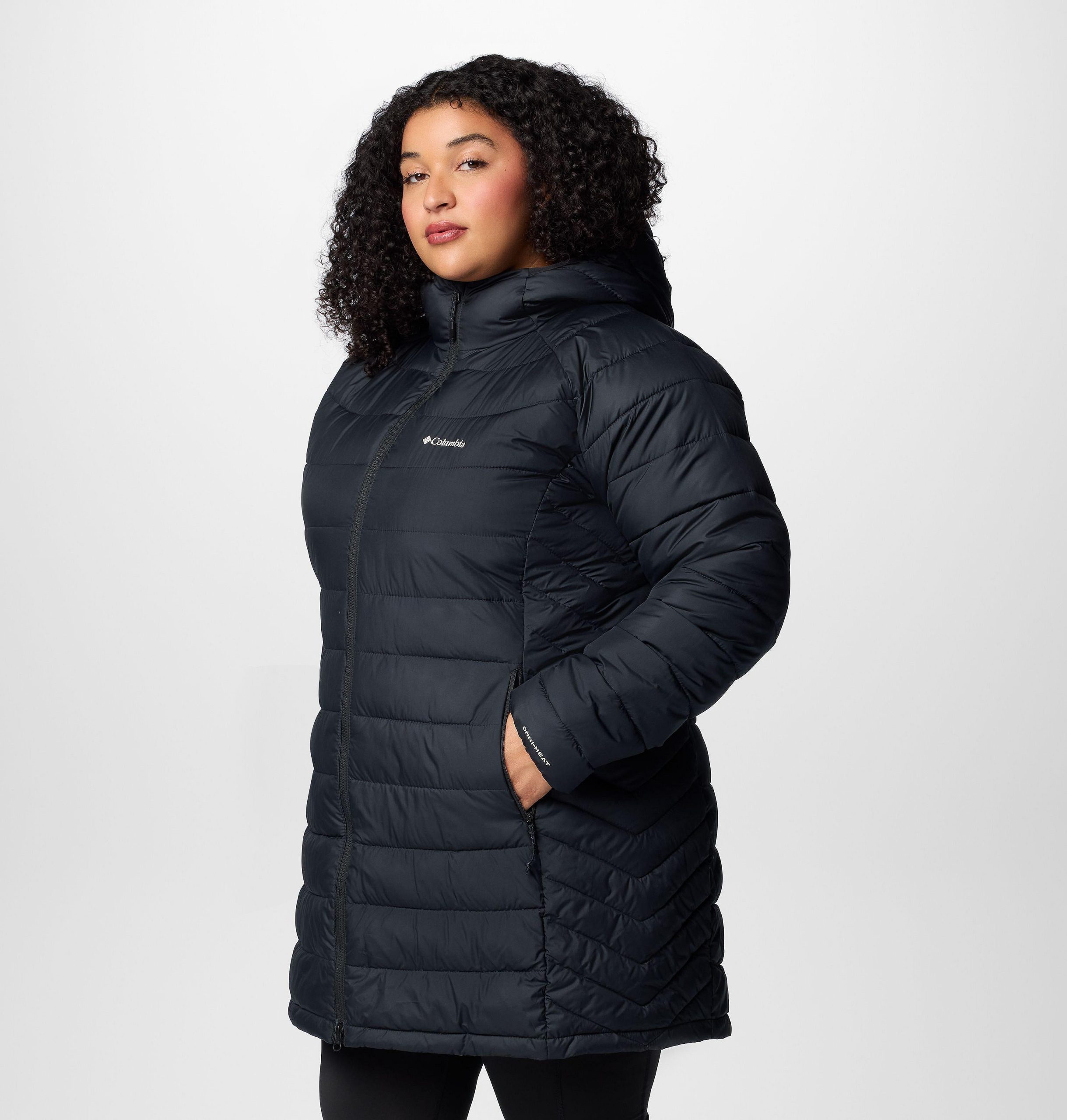 powder lite ii mid-jas voor dames - plus size
