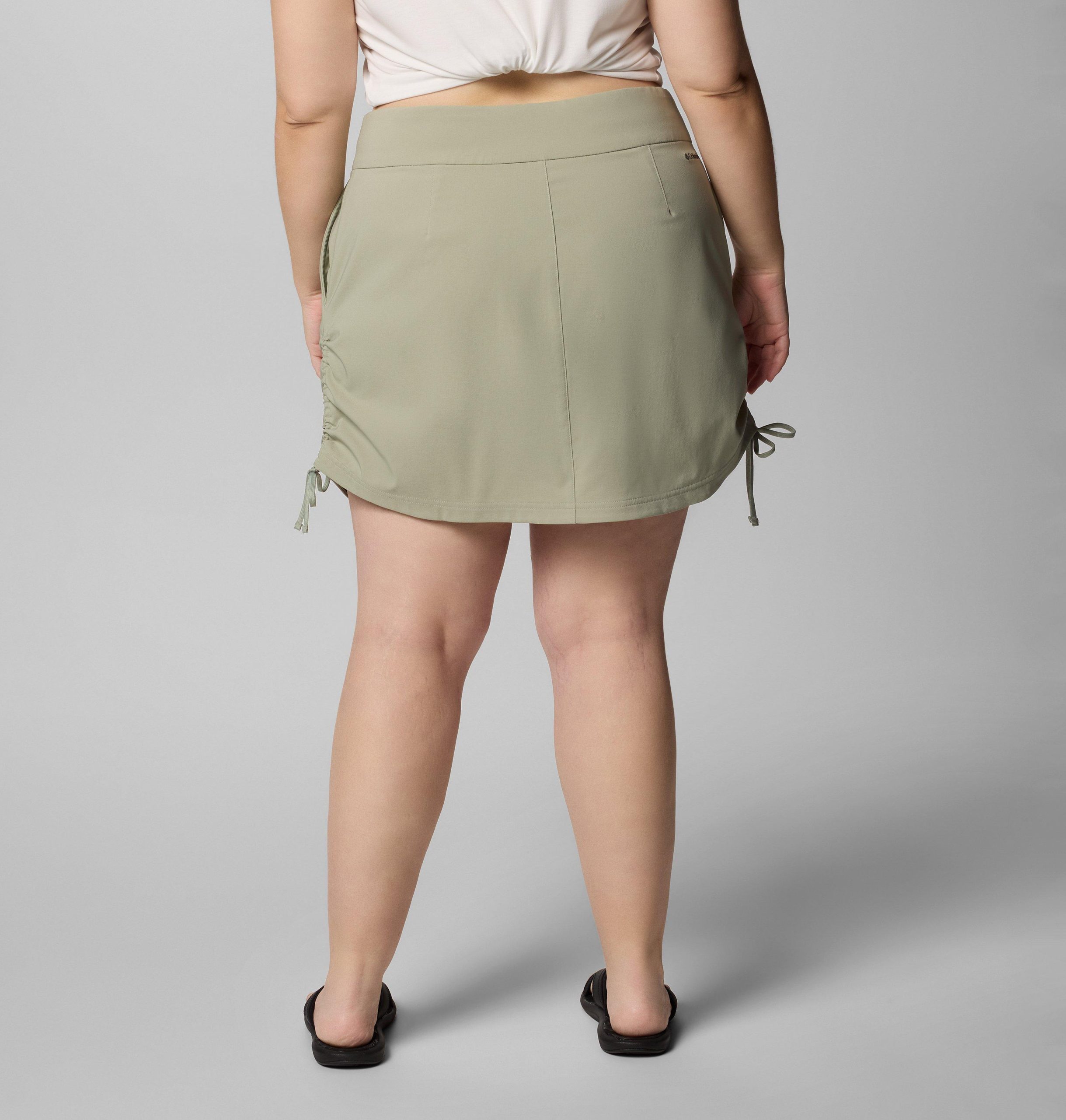 damesrokje met plooien geschikt voor alle seizoenen - plus size