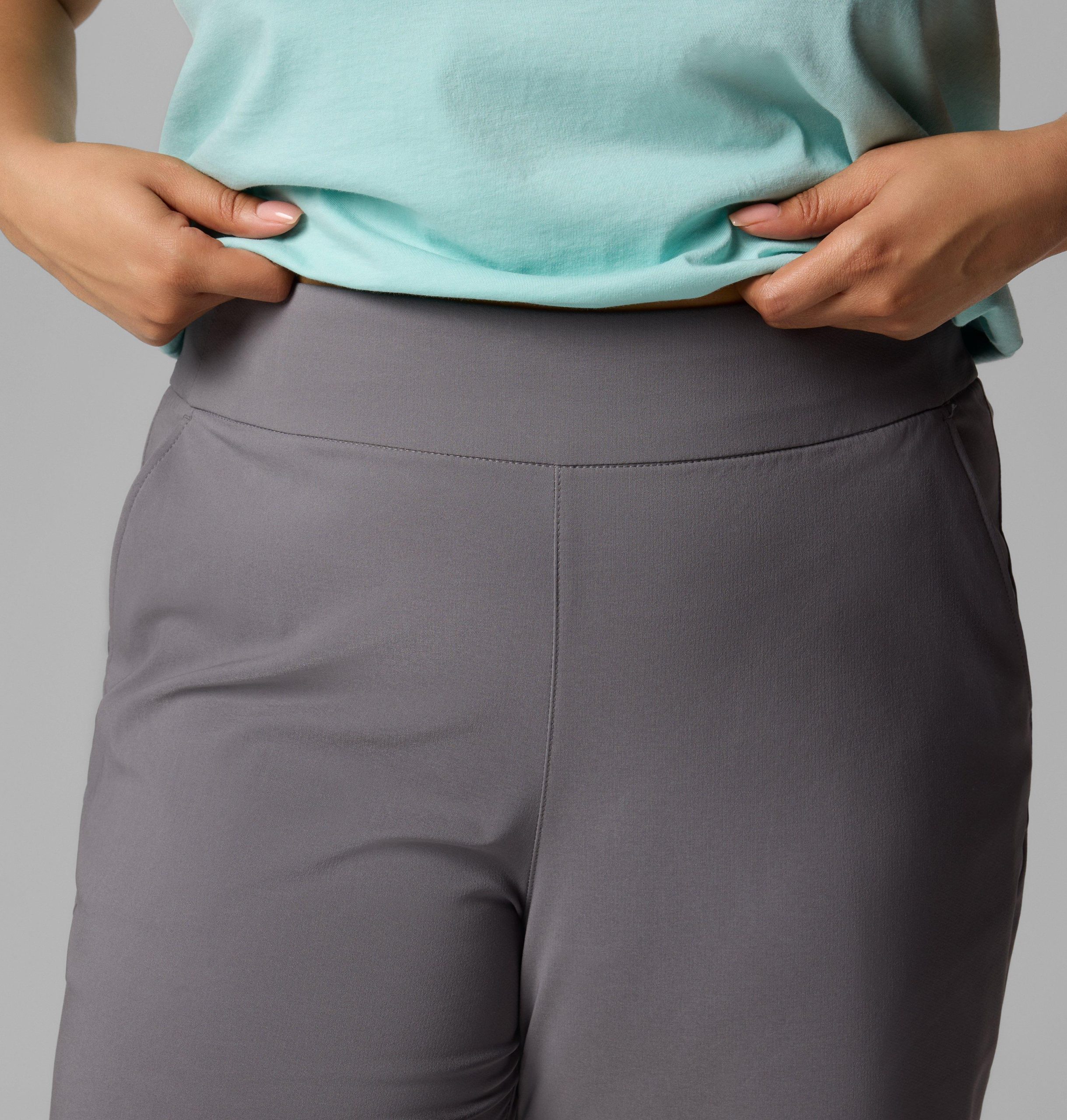 lange shorts voor dames geschikt voor alle seizoenen - ook verkrijgbaar in grote maten.