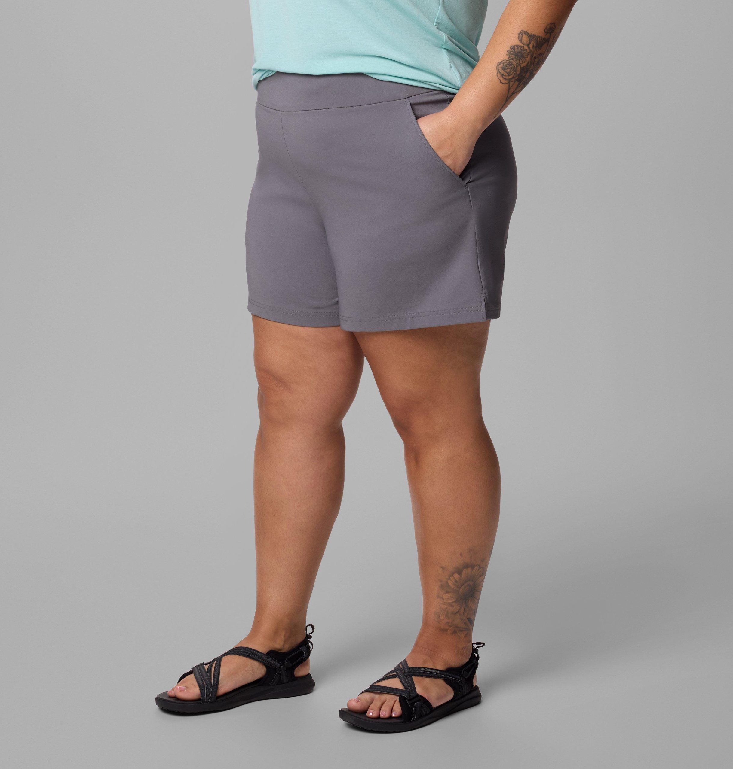 dames shorts voor alle seizoenen - plus size