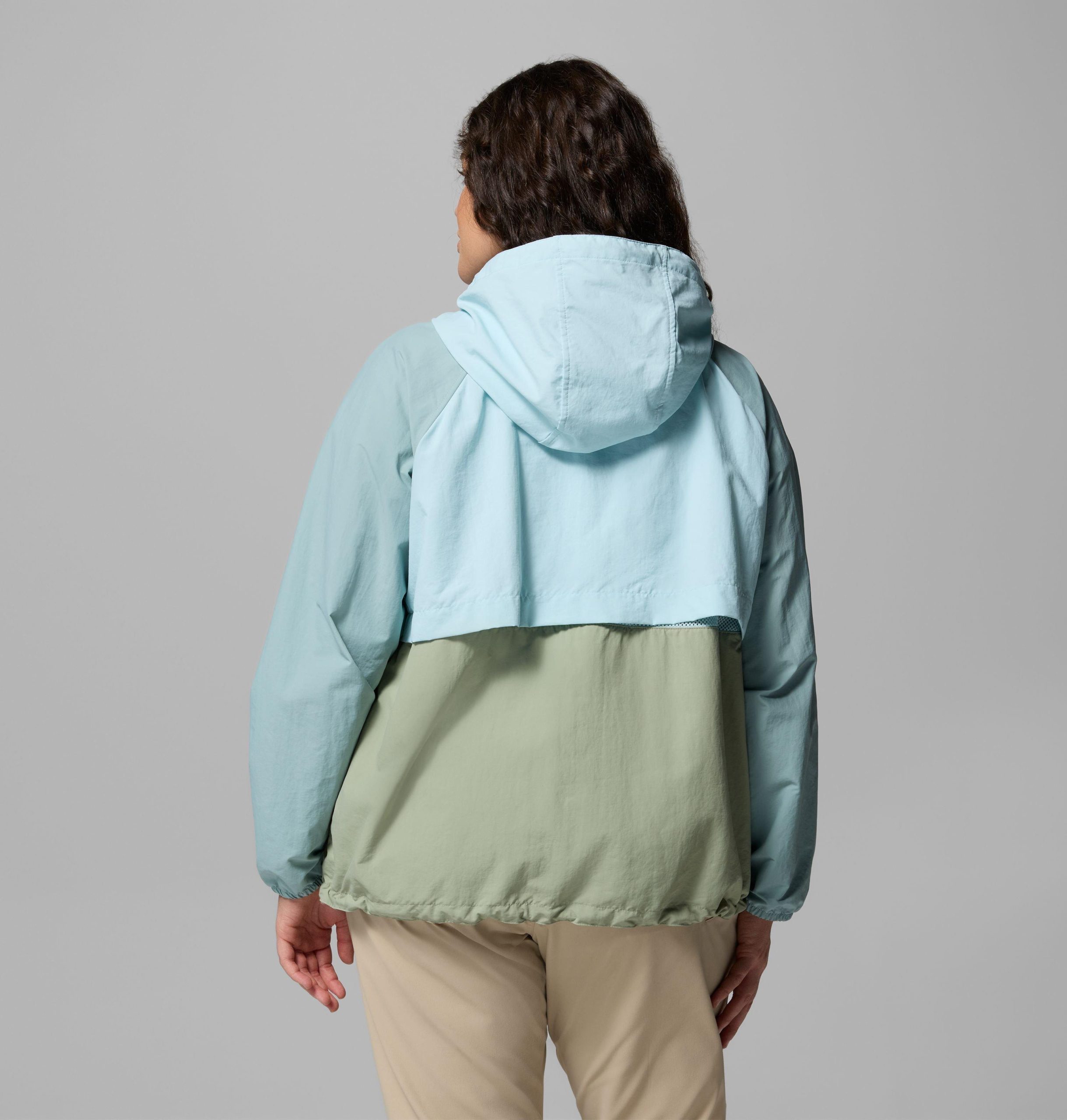 spire valley windbreaker voor dames - plus size