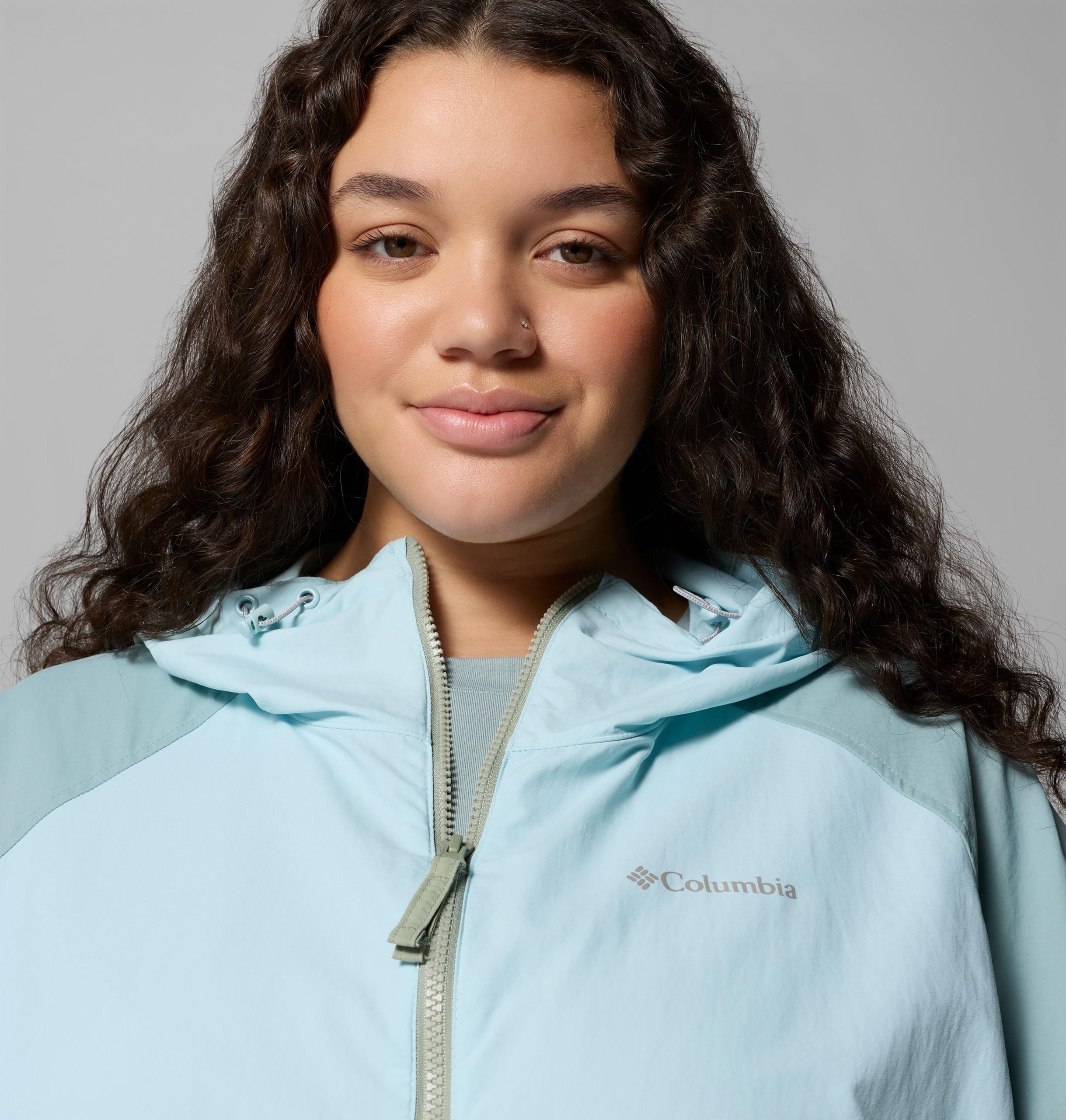 spire valley windbreaker voor dames - plus size