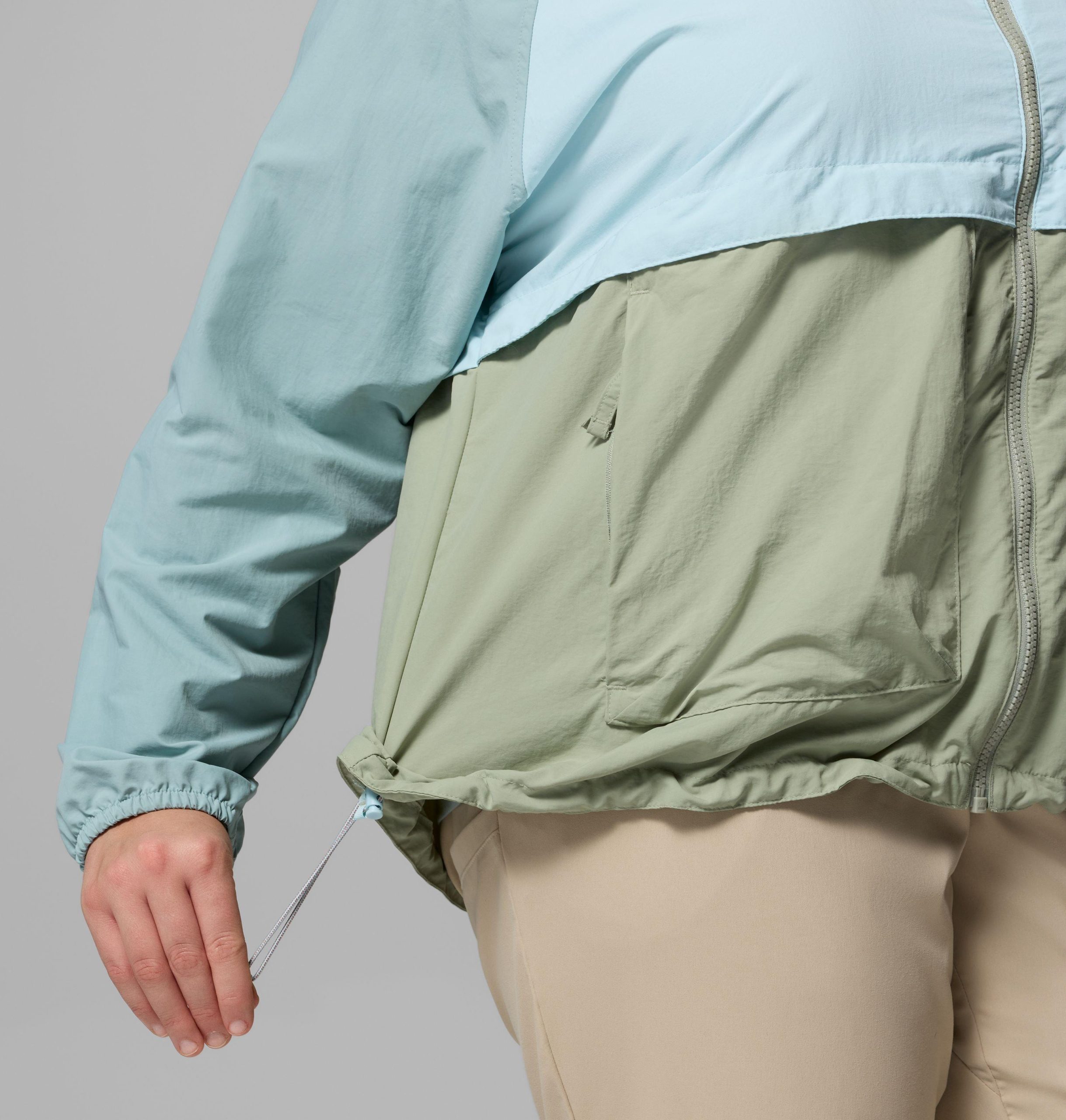 spire valley windbreaker voor dames - plus size