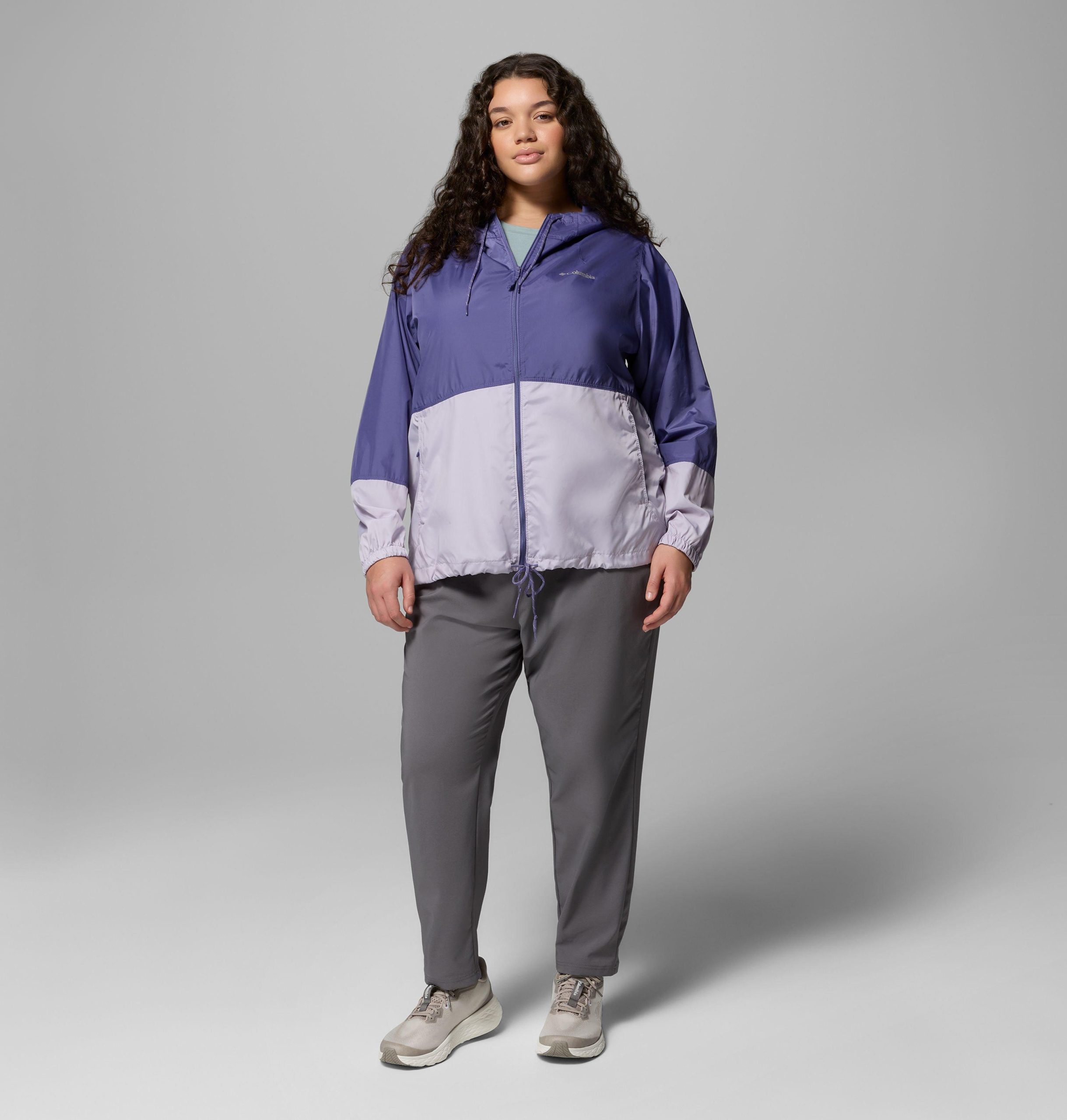 dames flash forward ii windbreaker - plus size