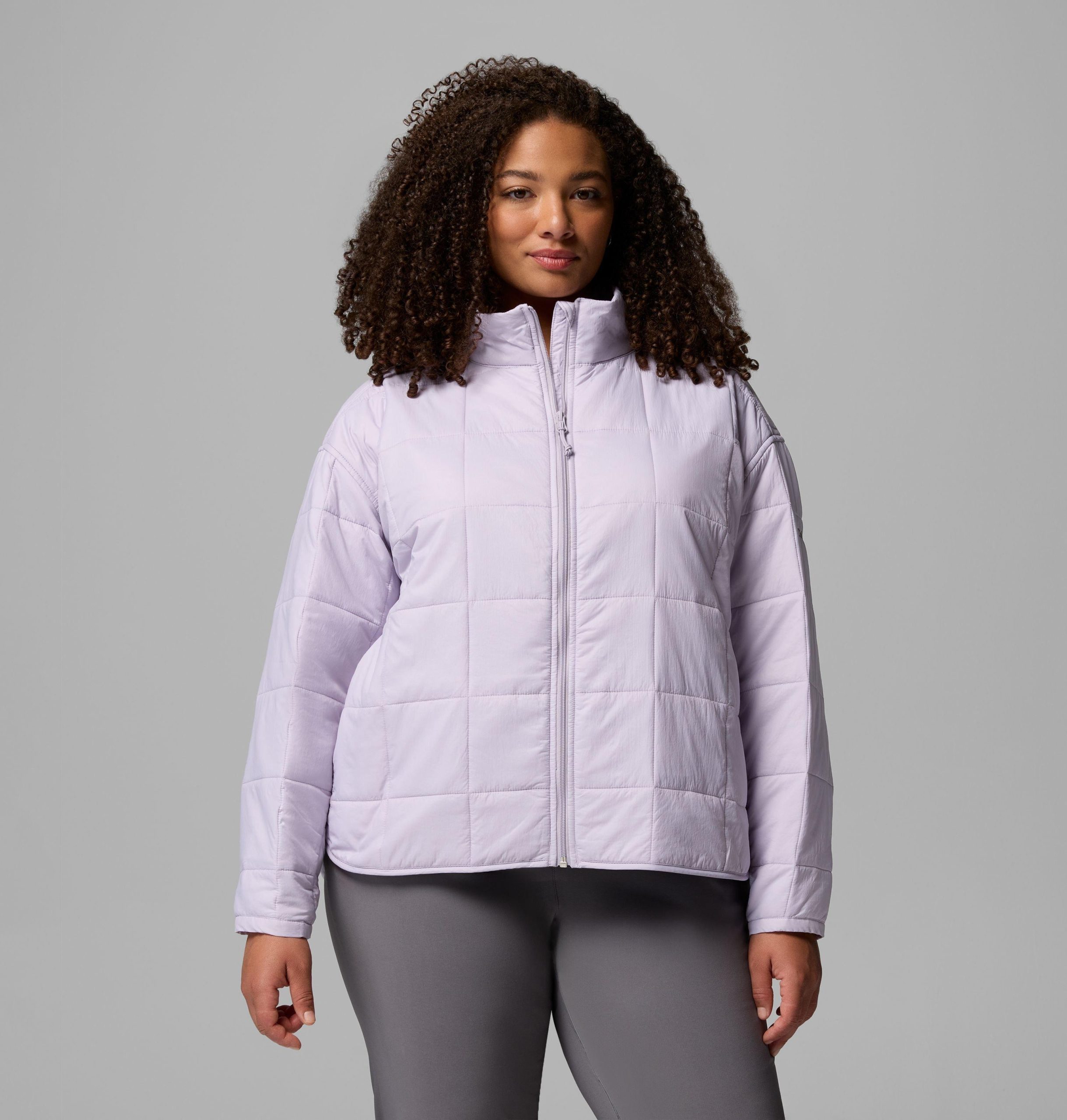 sienna hill gewatteerde damesjas - plus size