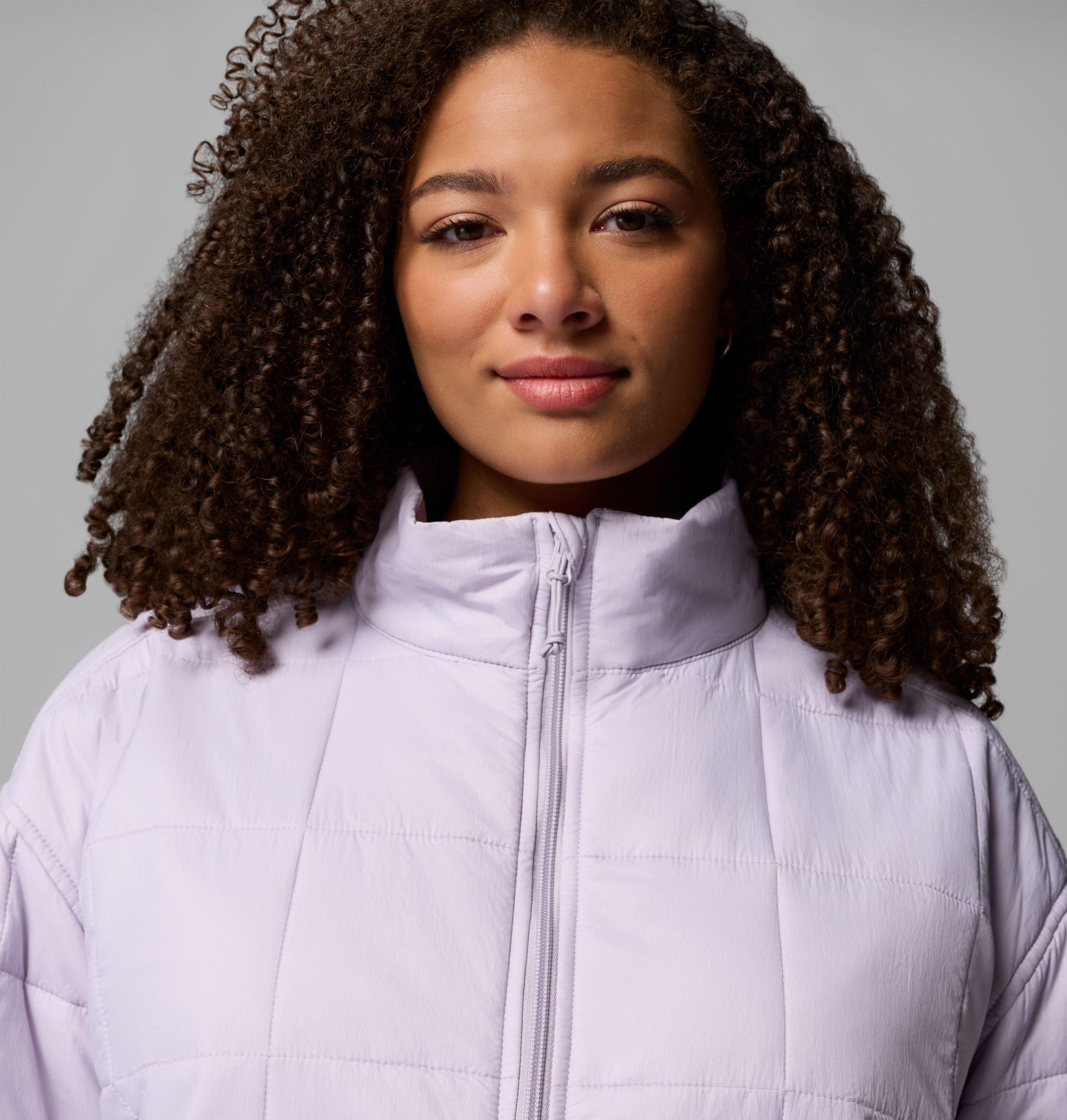 sienna hill gewatteerde damesjas - plus size