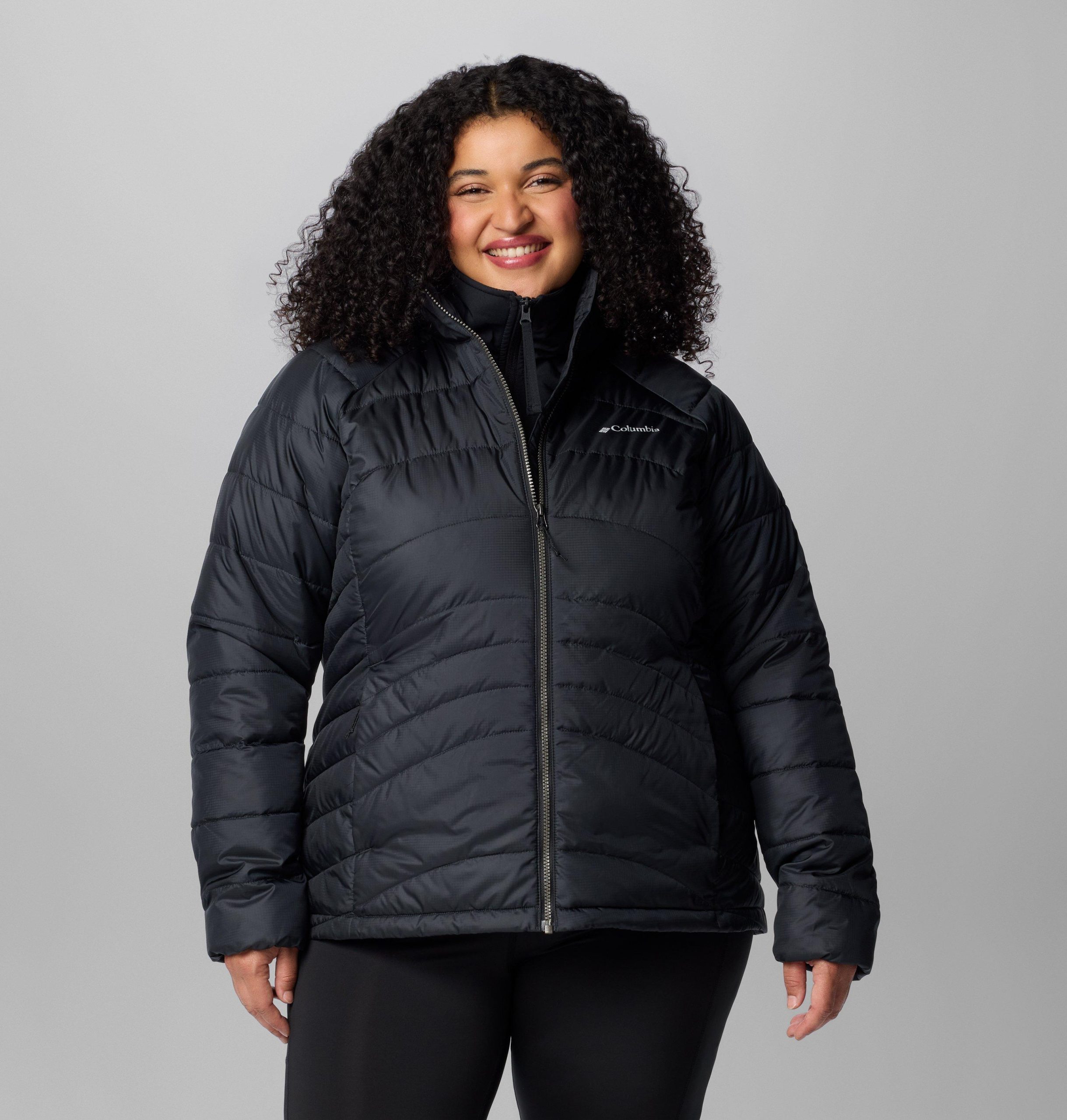 damesjas met capuchon karis gale - plus size