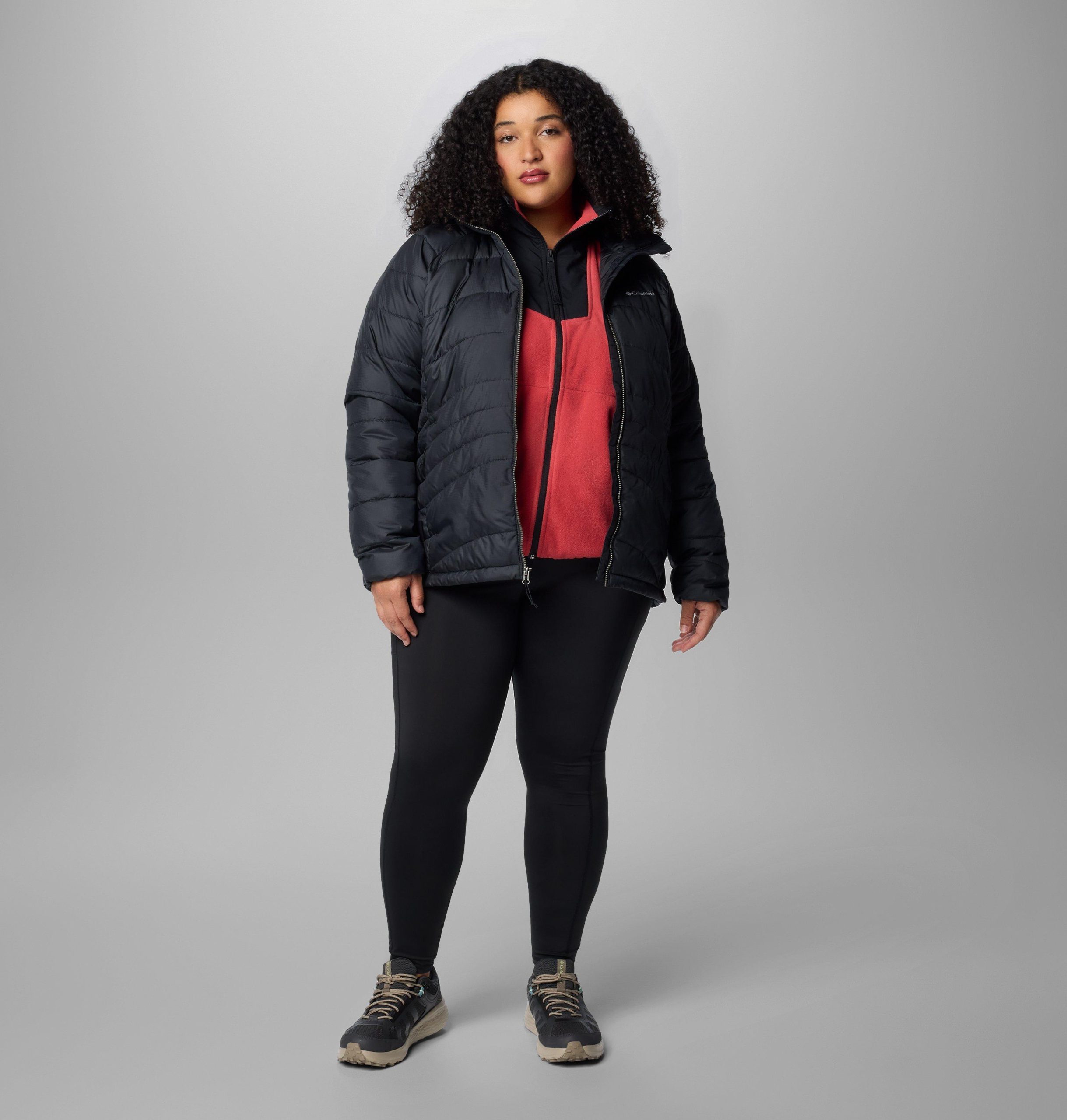 damesjas met capuchon karis gale - plus size