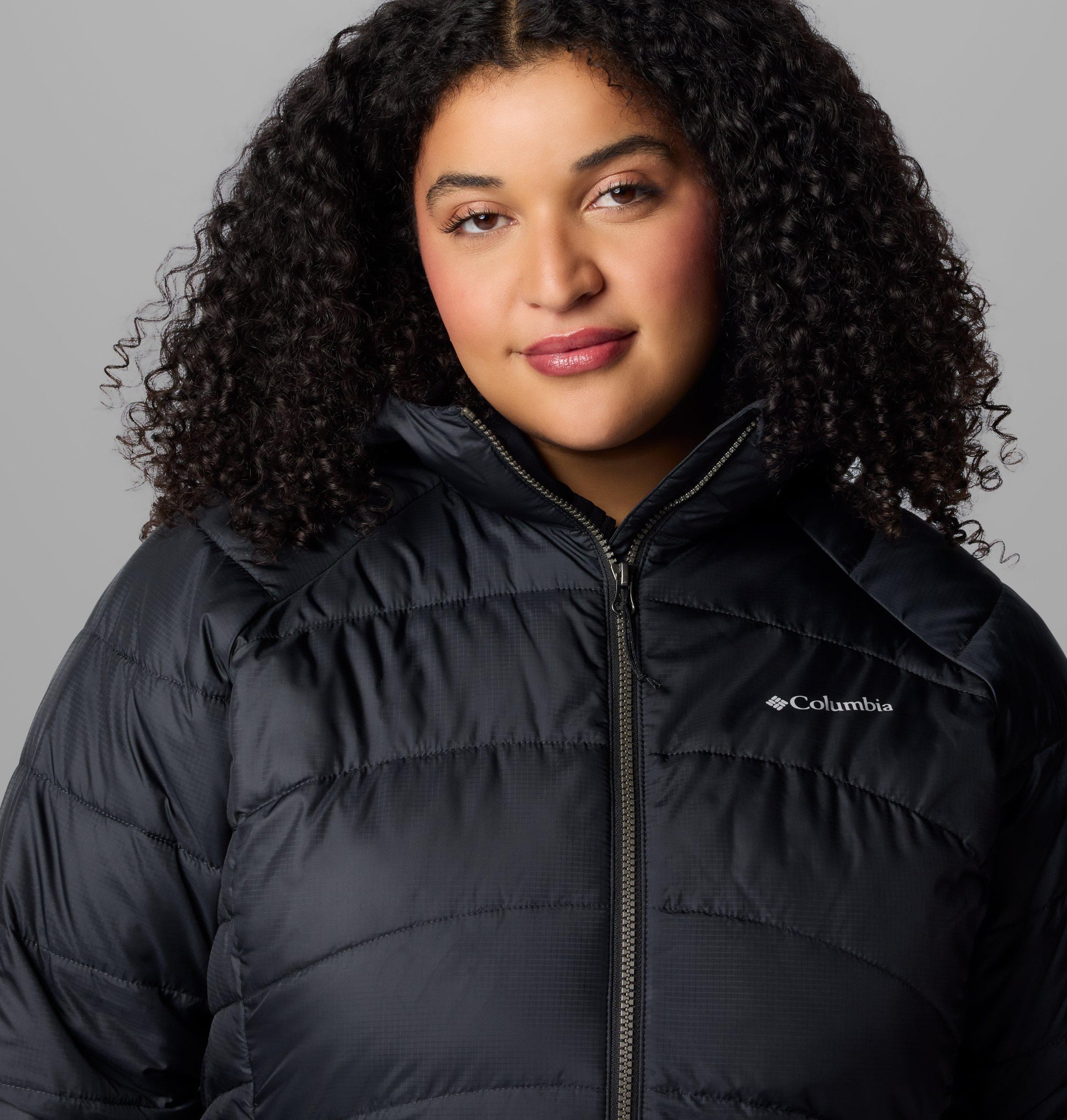 damesjas met capuchon karis gale - plus size