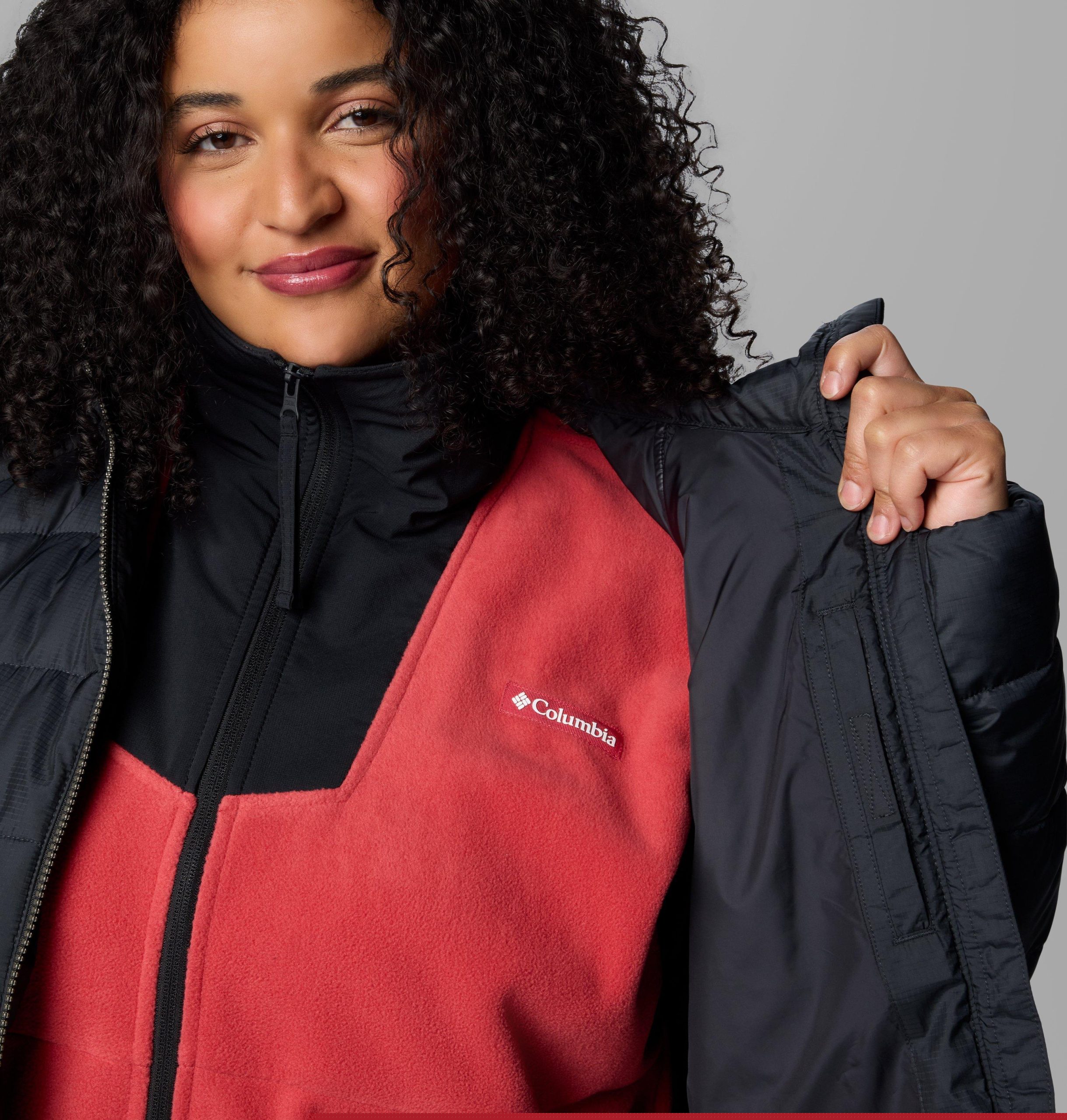 damesjas met capuchon karis gale - plus size