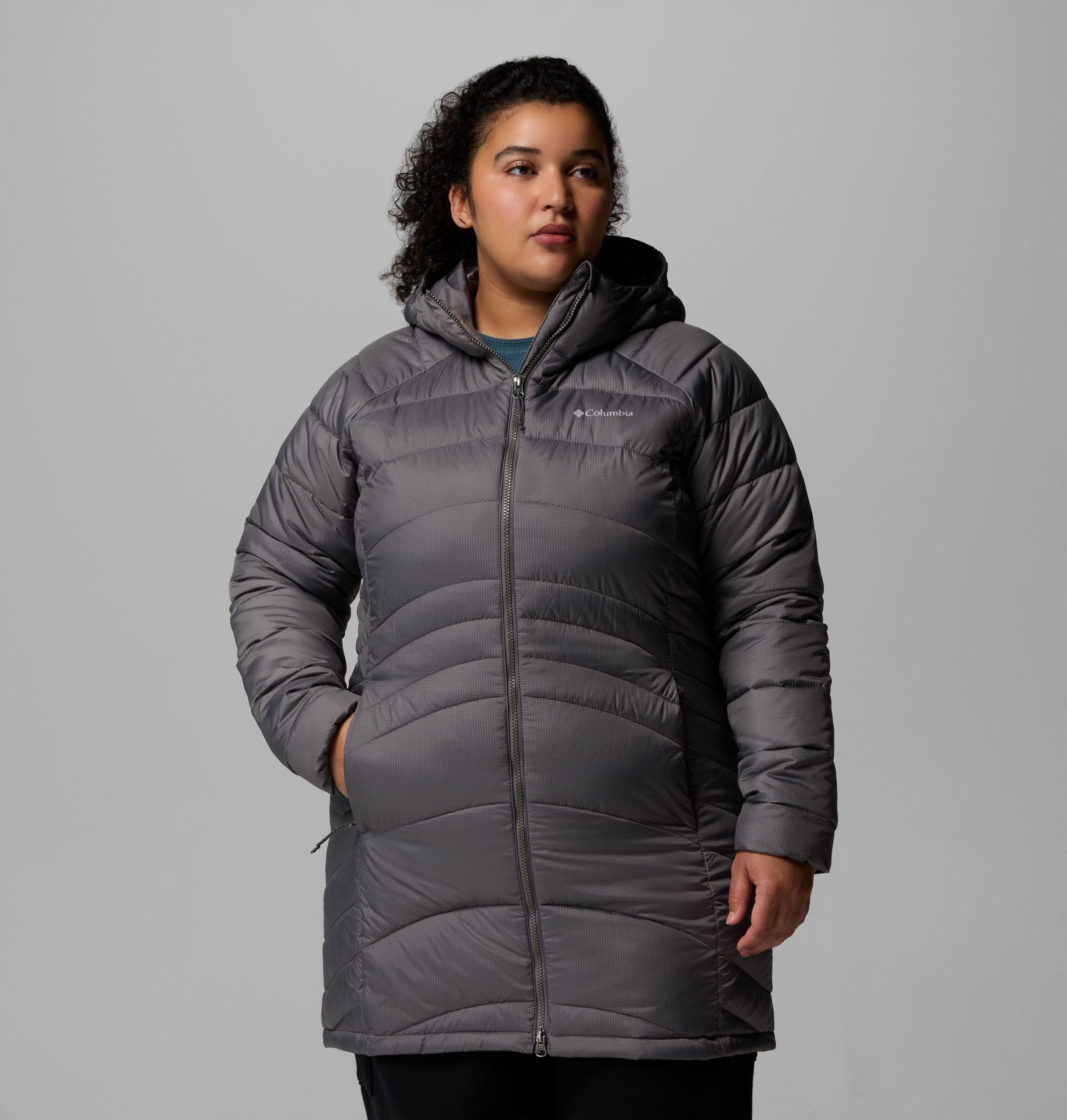 damesjas karis gale ii lange jas - plus size