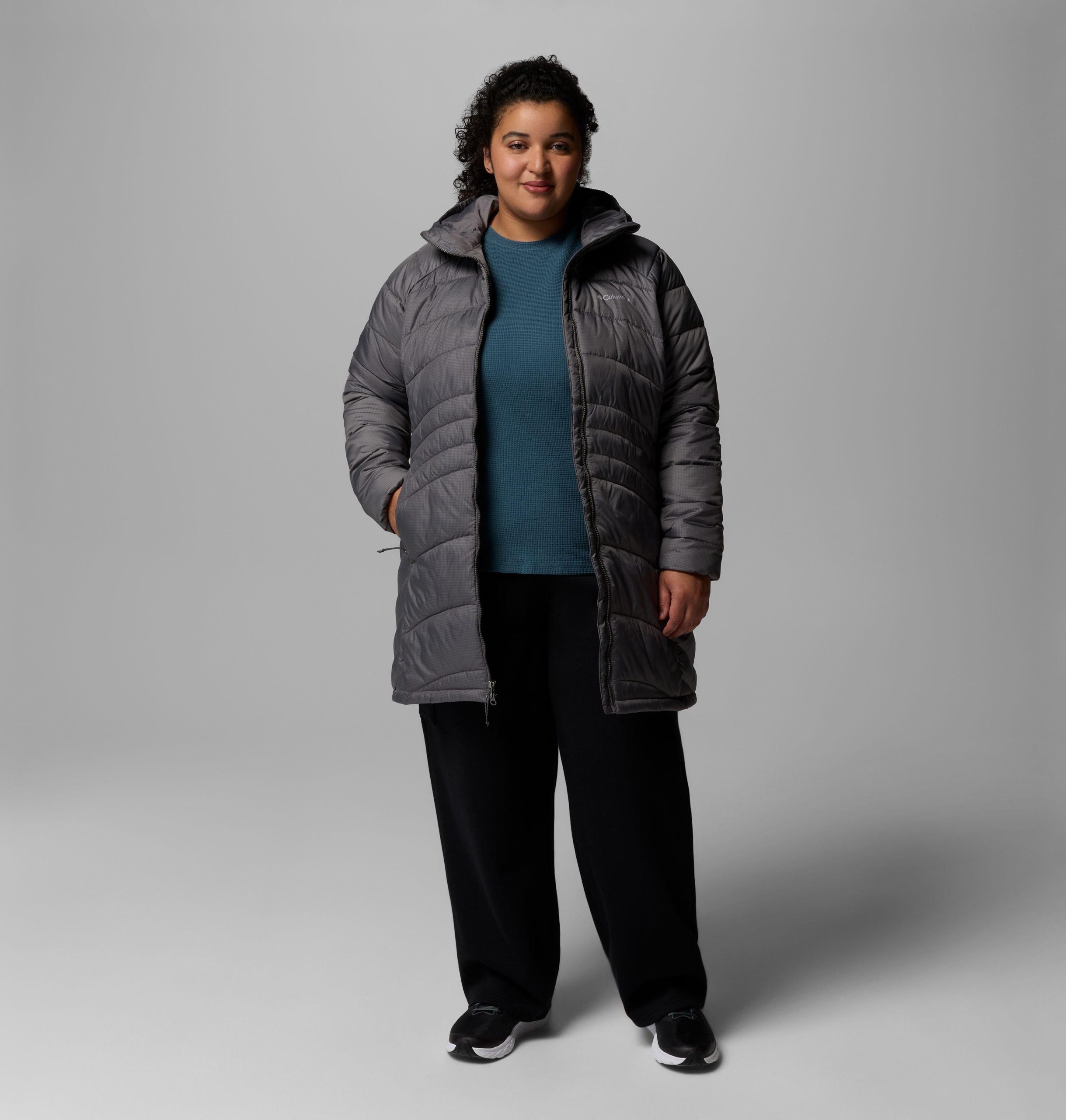 damesjas karis gale ii lange jas - plus size