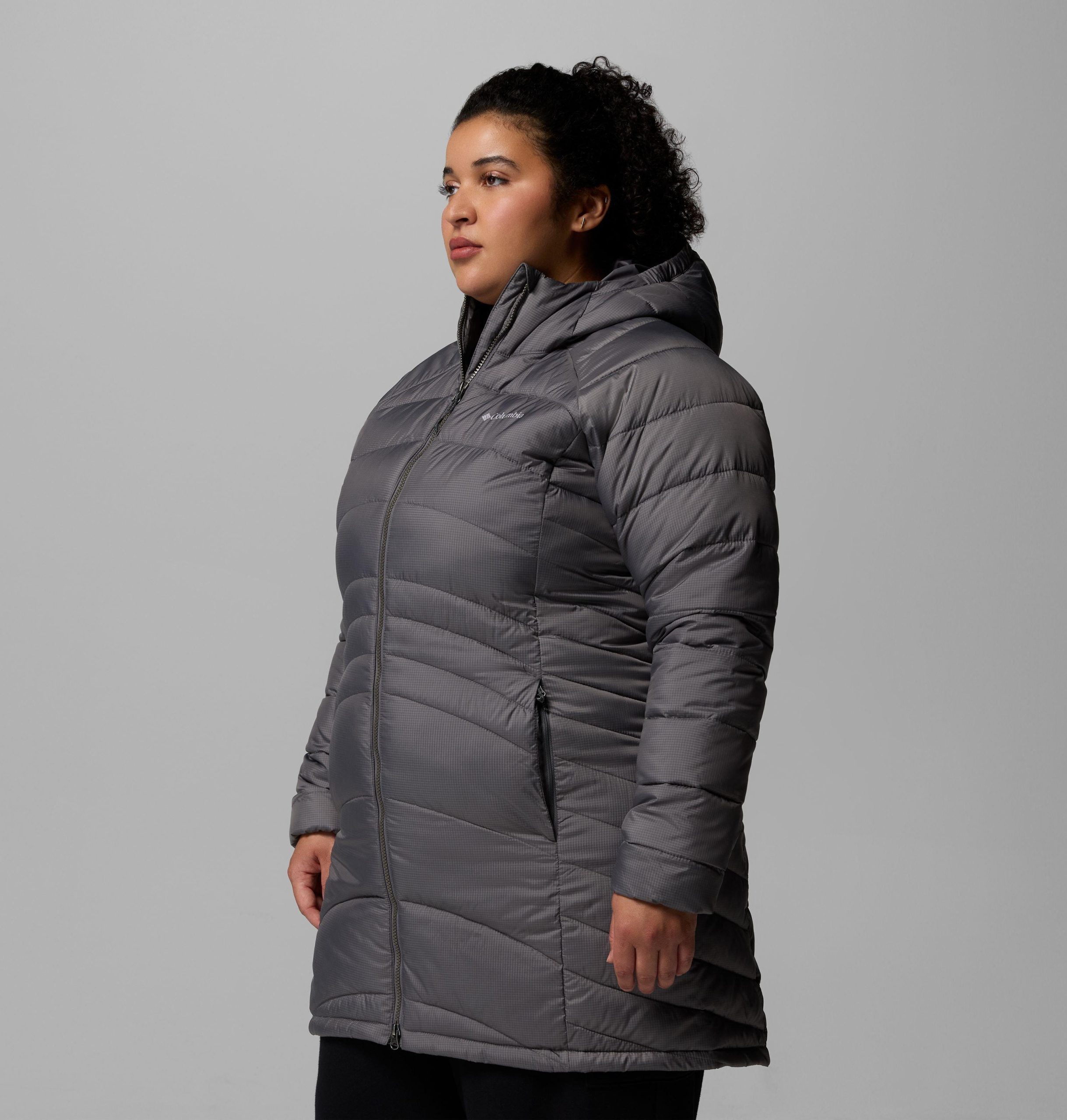 damesjas karis gale ii lange jas - plus size