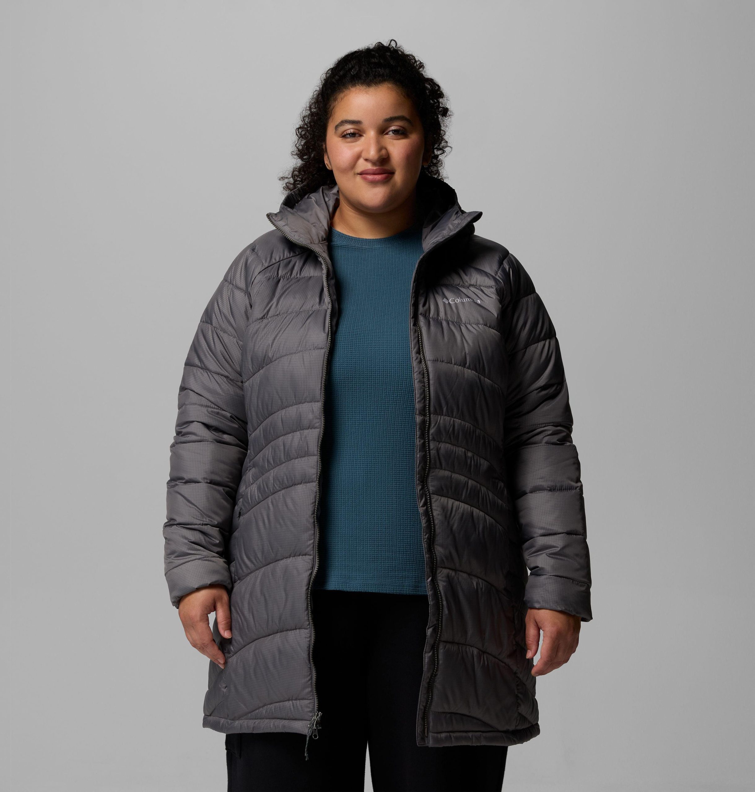 damesjas karis gale ii lange jas - plus size