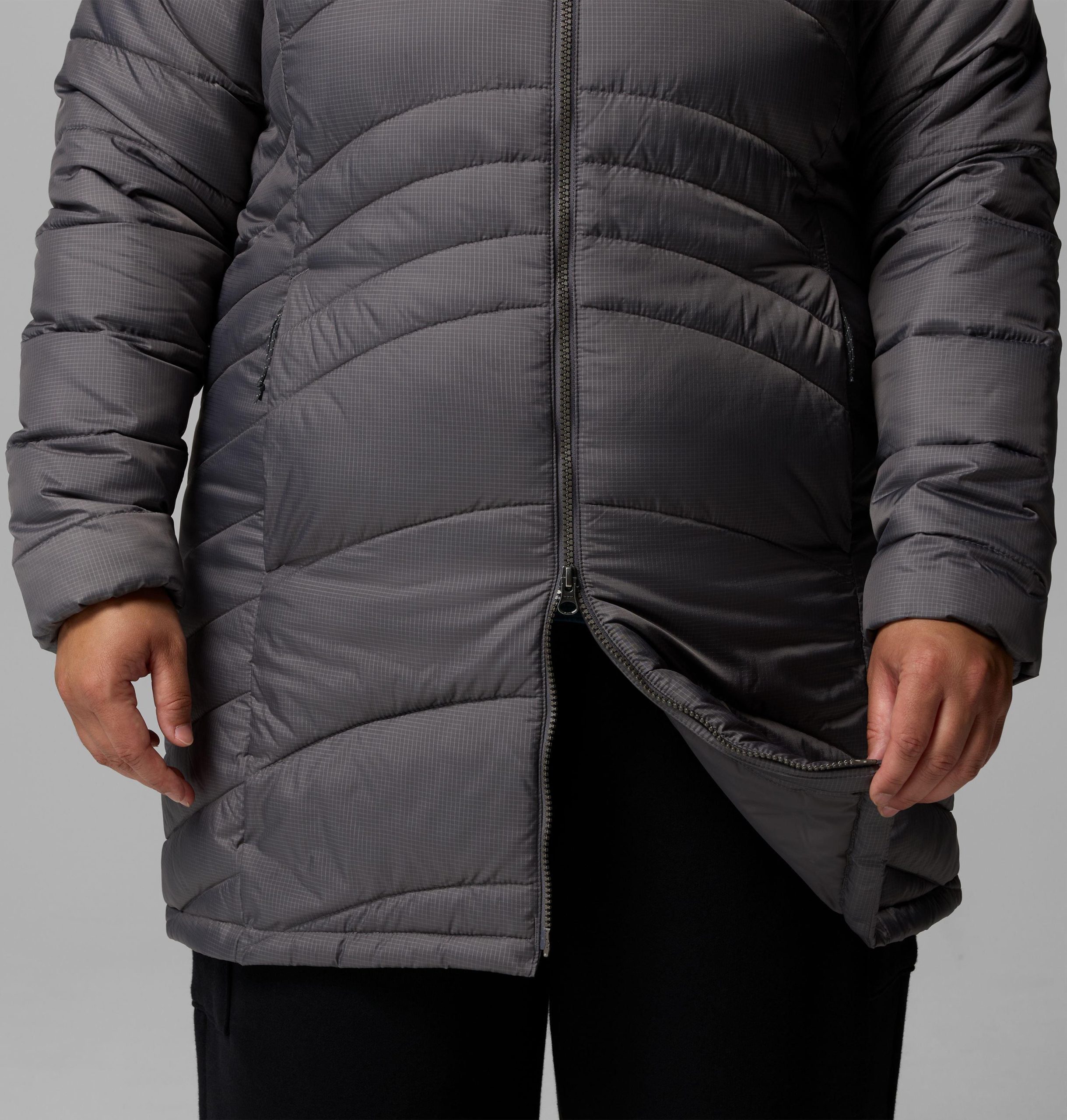 damesjas karis gale ii lange jas - plus size
