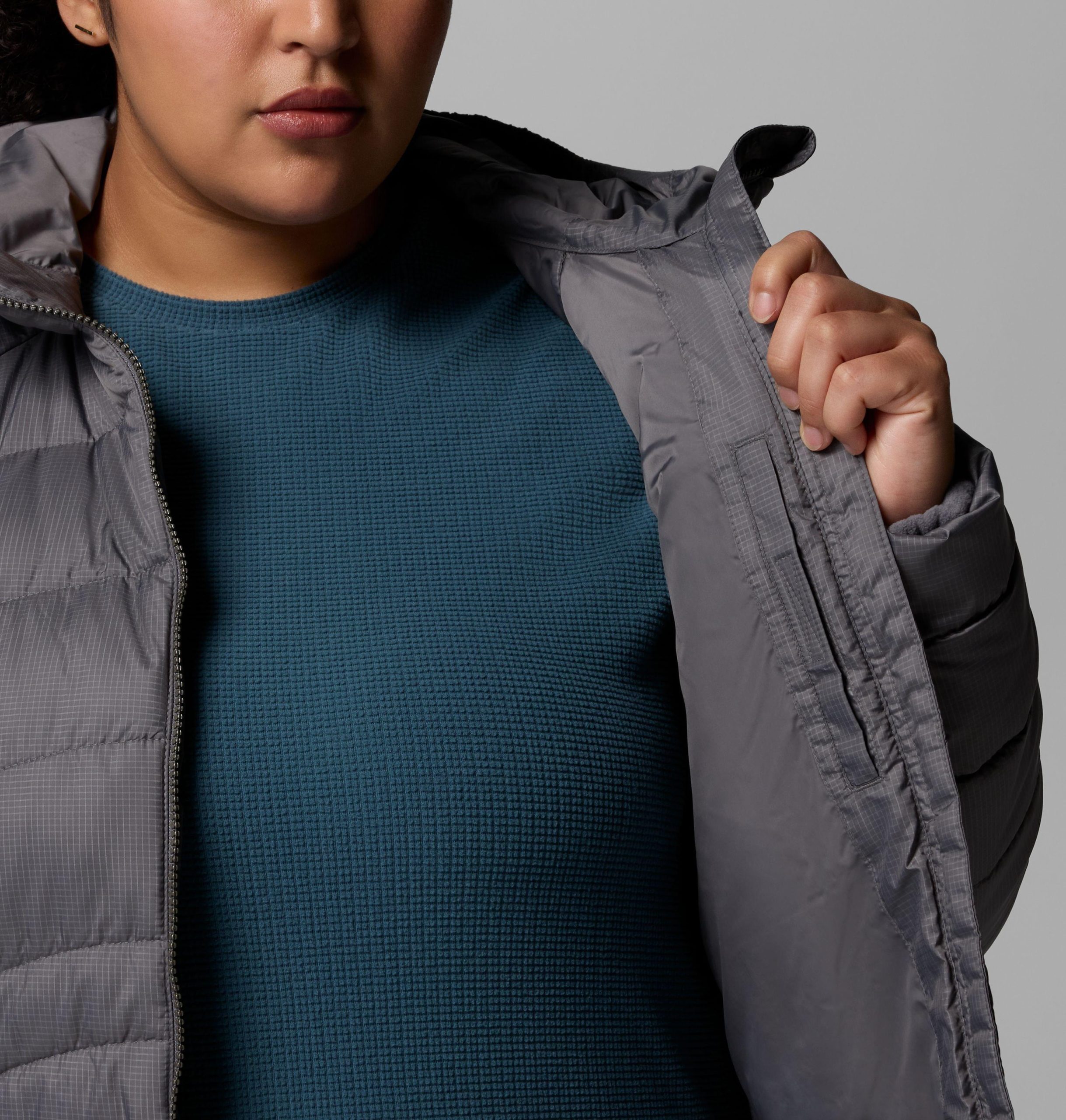 damesjas karis gale ii lange jas - plus size