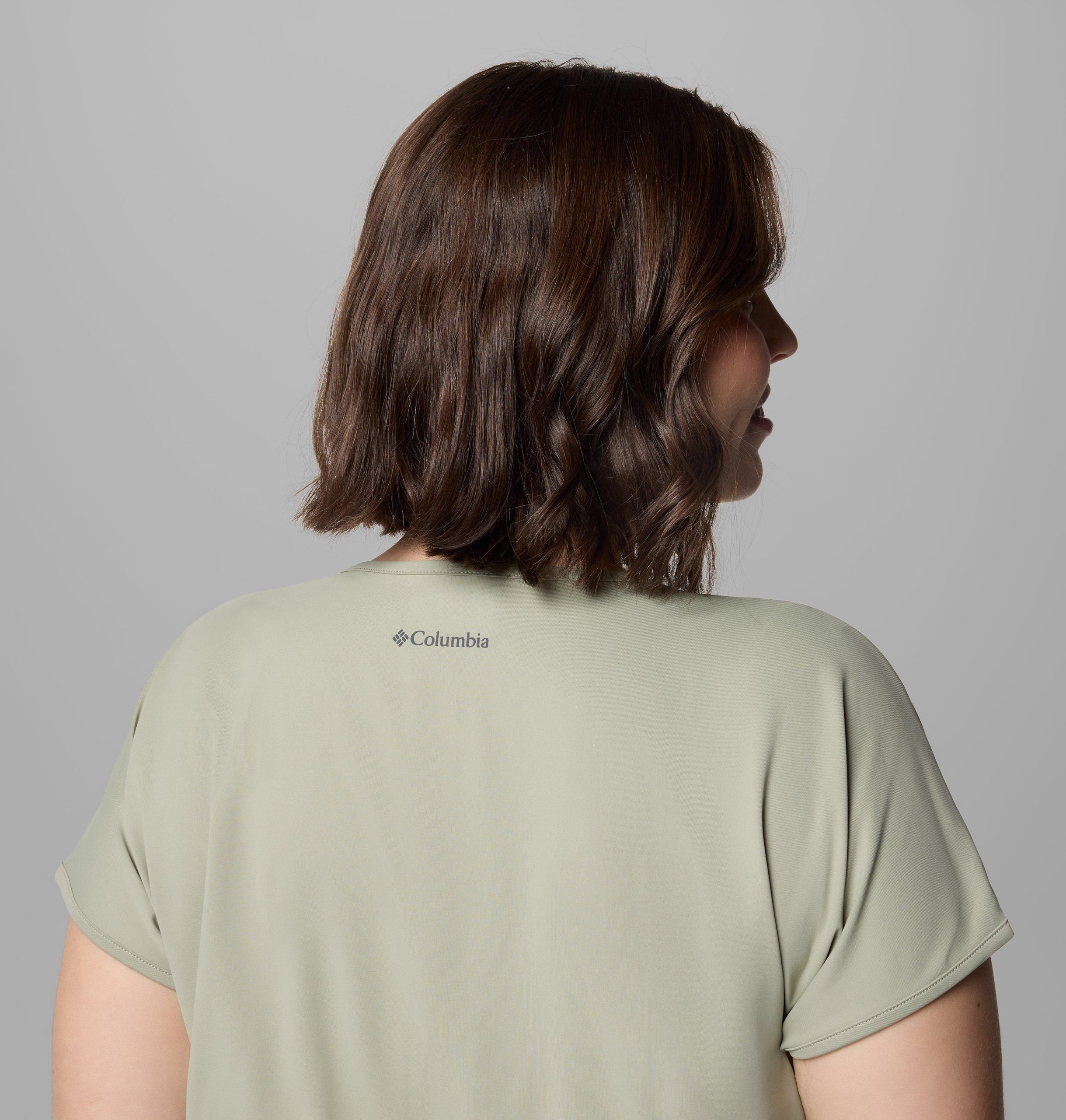 damesjurk chill river met korte mouwen - plus size